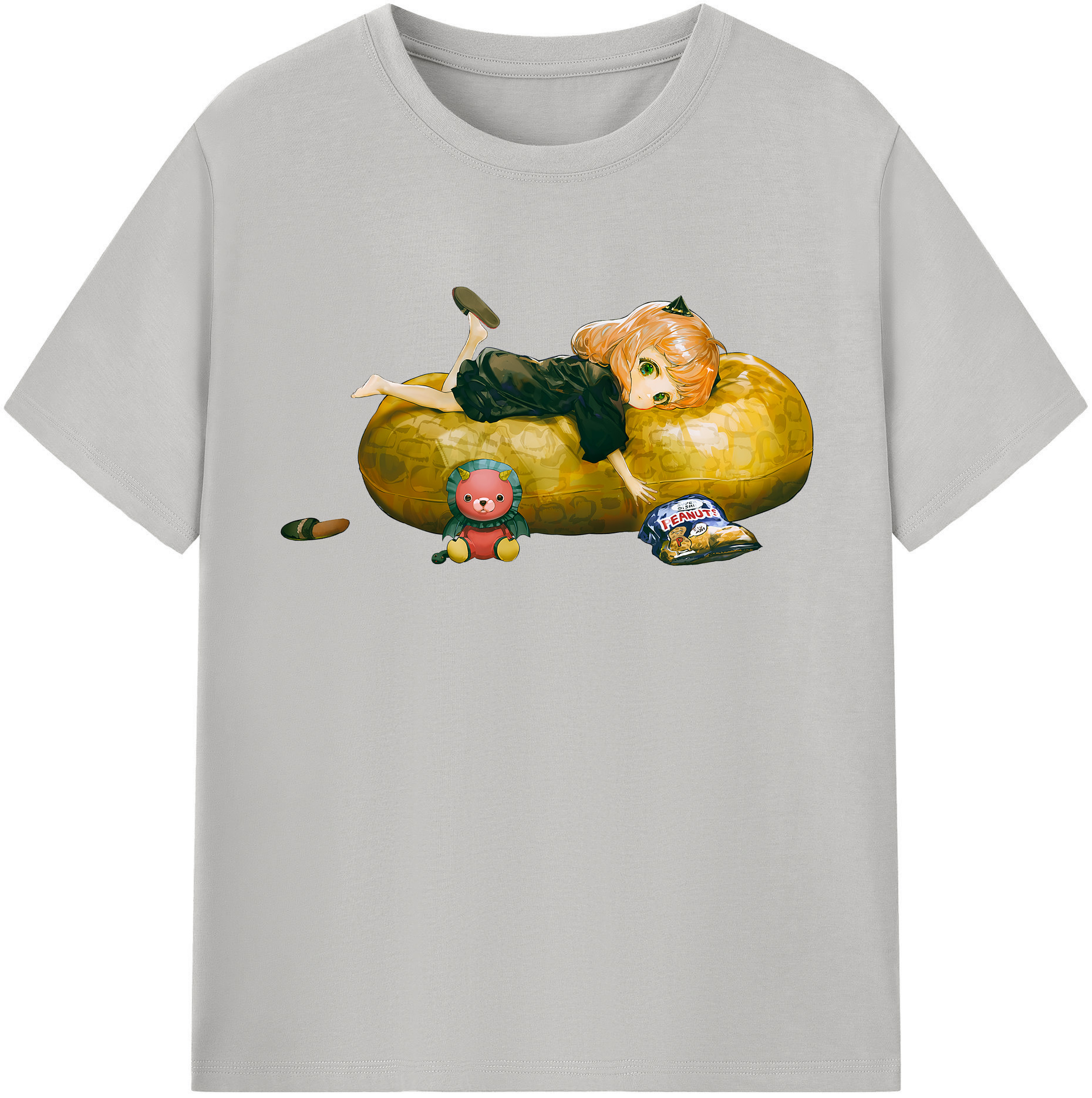 （画像用） SPY×FAMILY间谍家家酒 綿100％半袖Tシャツ（フロントプリント）