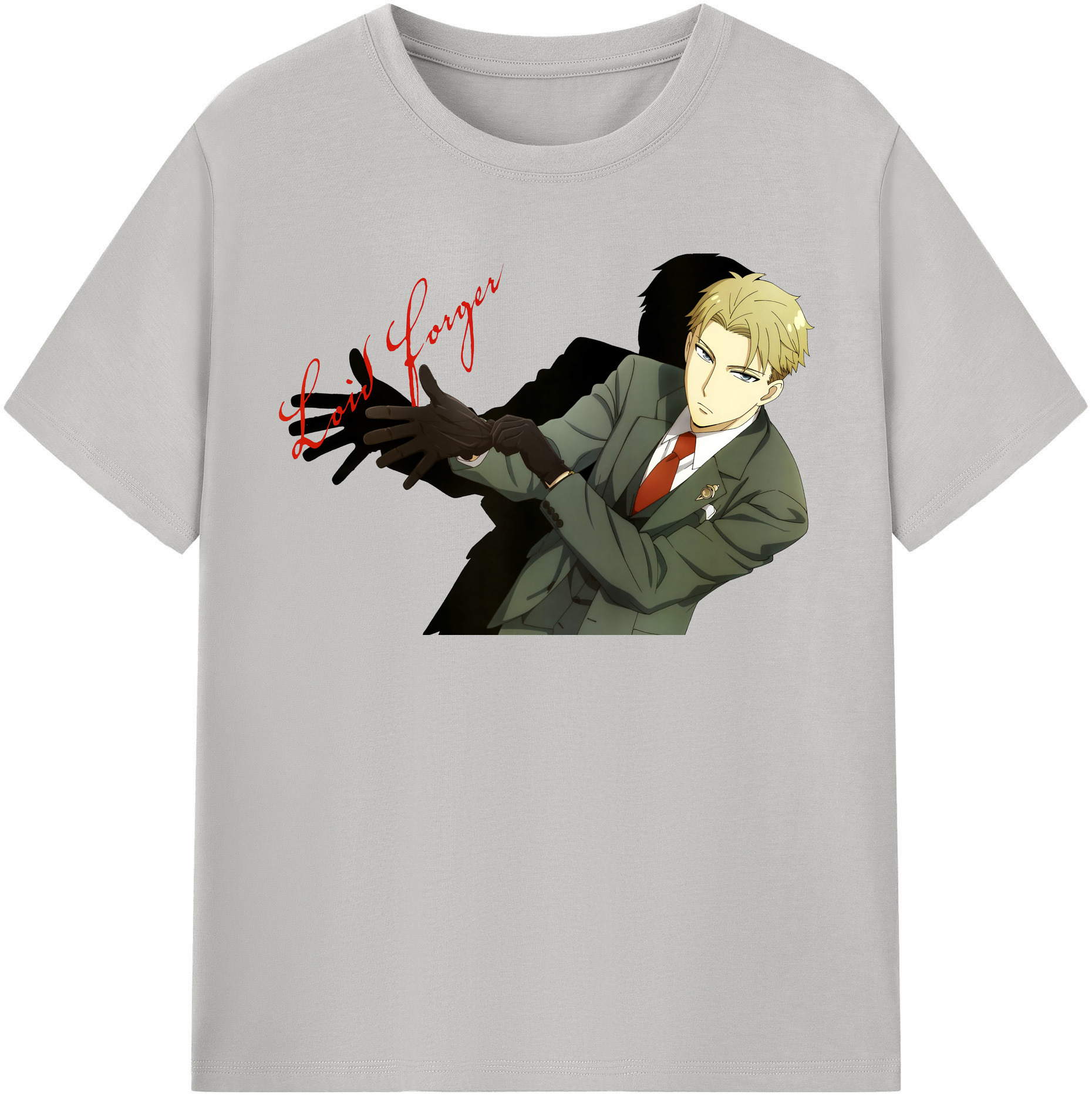 （画像用） SPY×FAMILY间谍家家酒 綿100％半袖Tシャツ（フロントプリント）