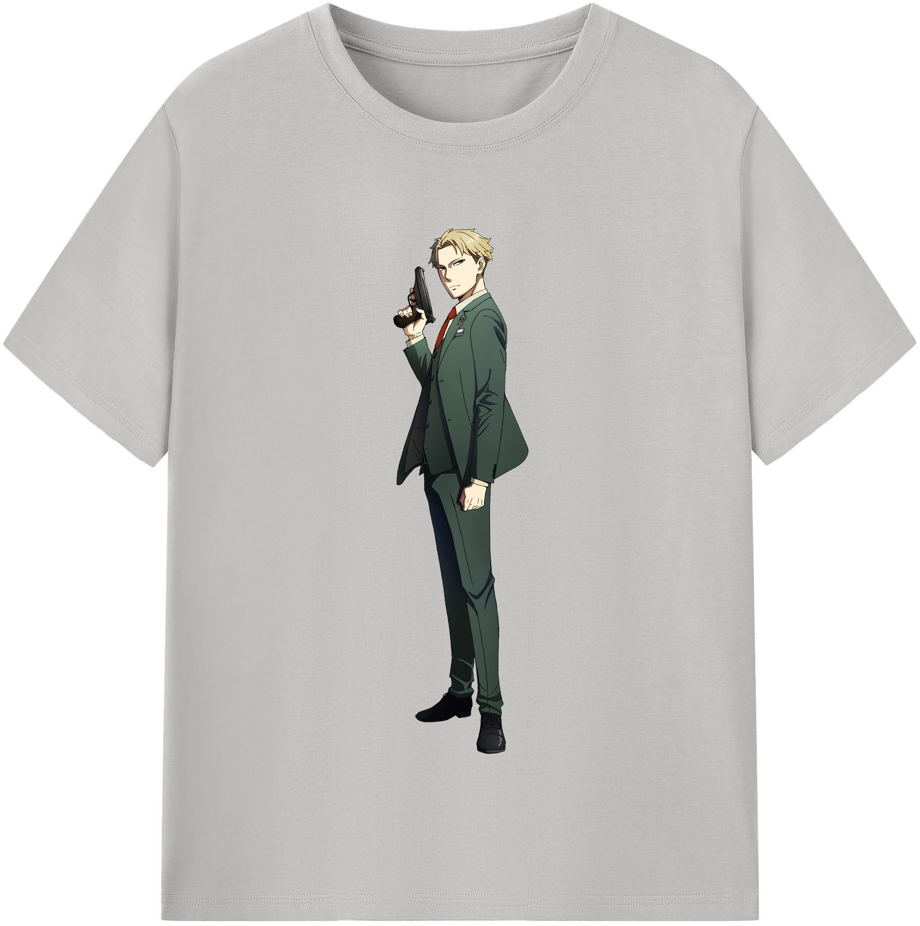 （画像用） SPY×FAMILY间谍家家酒 綿100％半袖Tシャツ（フロントプリント）