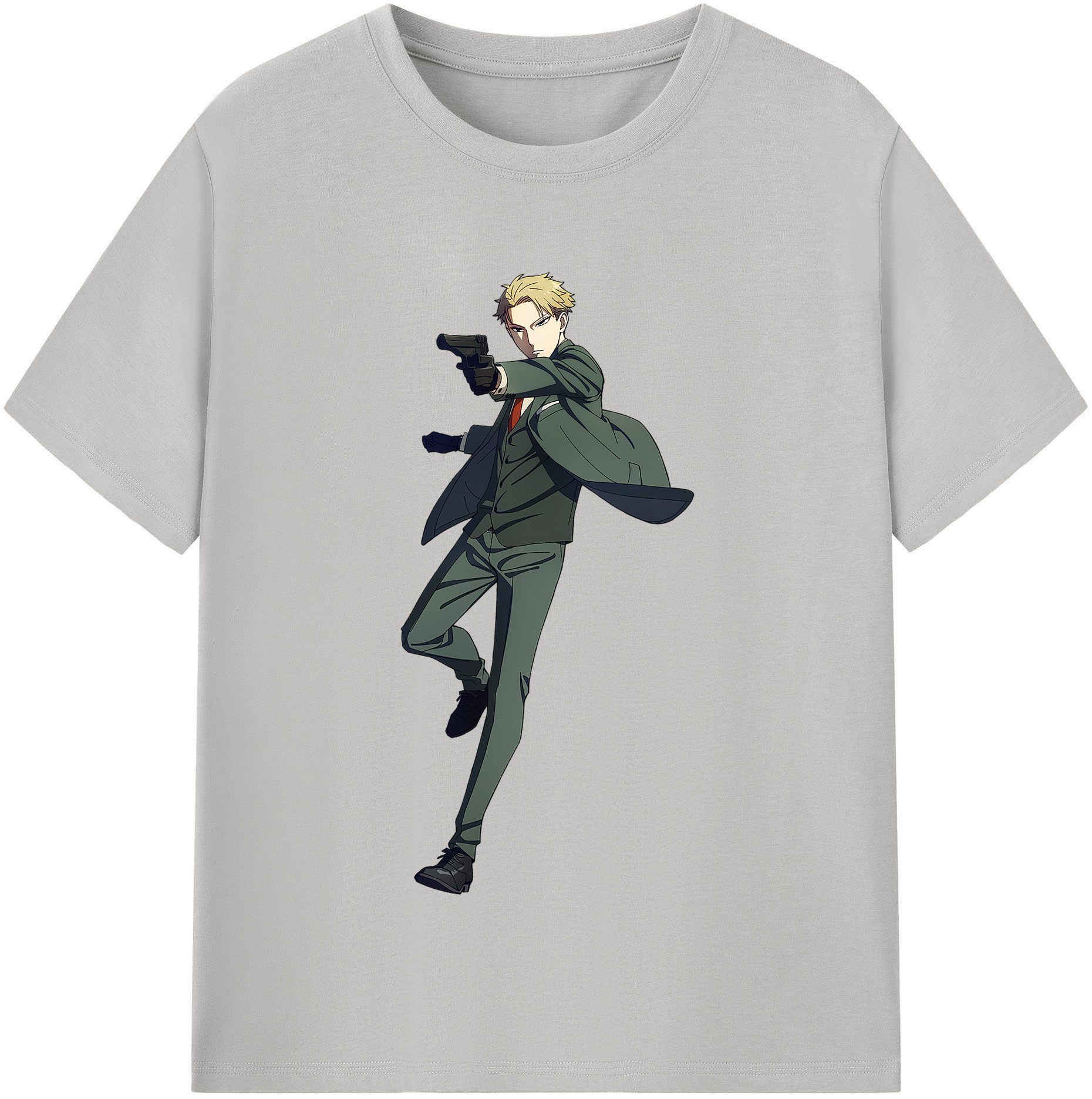 （画像用） SPY×FAMILY间谍家家酒 綿100％半袖Tシャツ（フロントプリント）