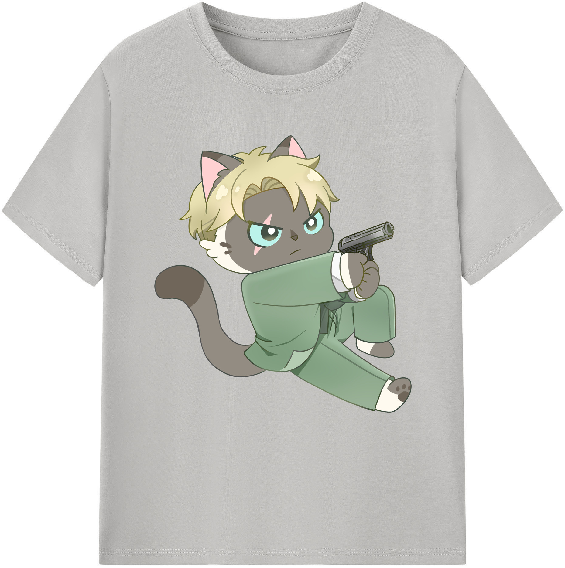 （画像用） SPY×FAMILY间谍家家酒 綿100％半袖Tシャツ（フロントプリント）