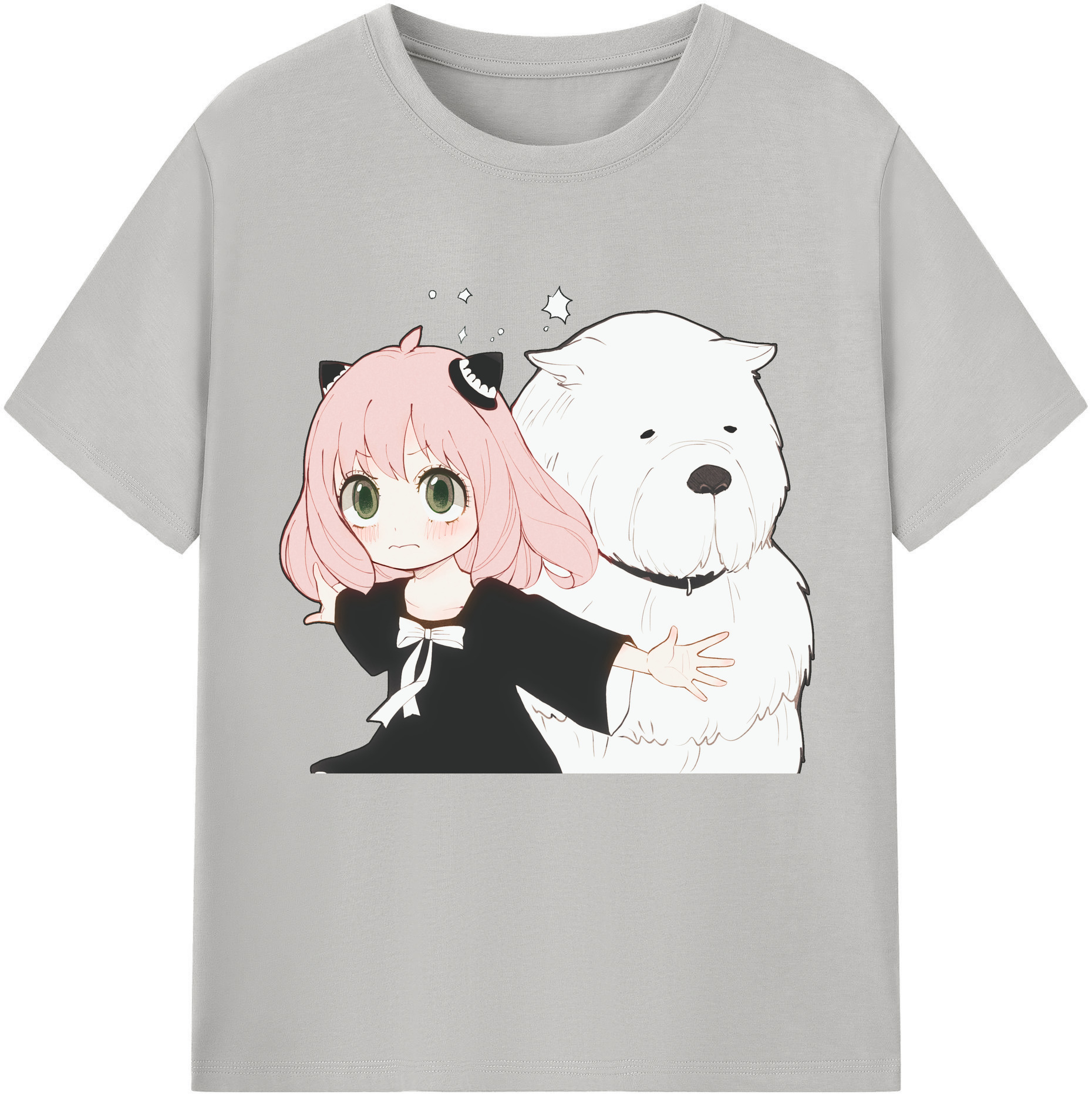 （画像用） SPY×FAMILY间谍家家酒 綿100％半袖Tシャツ（フロントプリント）