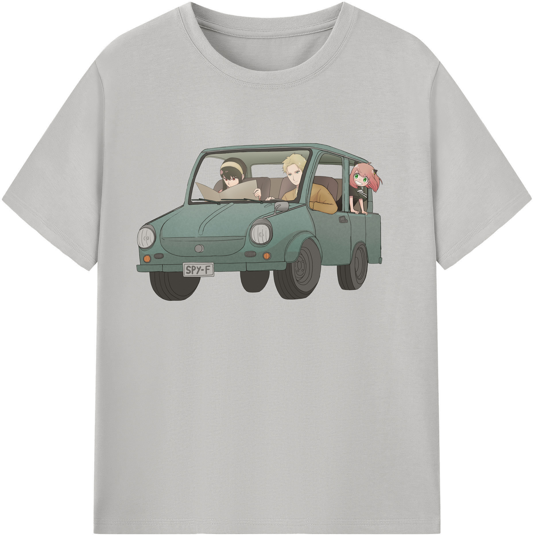 （画像用） SPY×FAMILY间谍家家酒 綿100％半袖Tシャツ（フロントプリント）