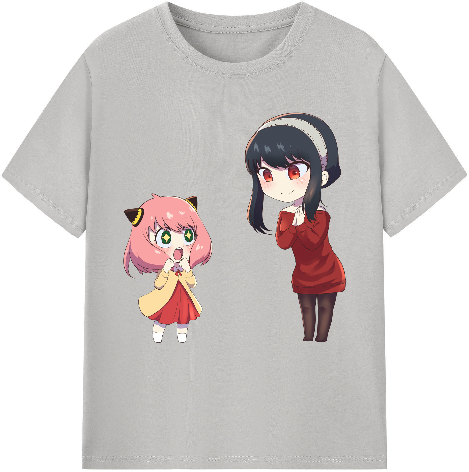 （画像用） SPY×FAMILY间谍家家酒 綿100％半袖Tシャツ（フロントプリント）