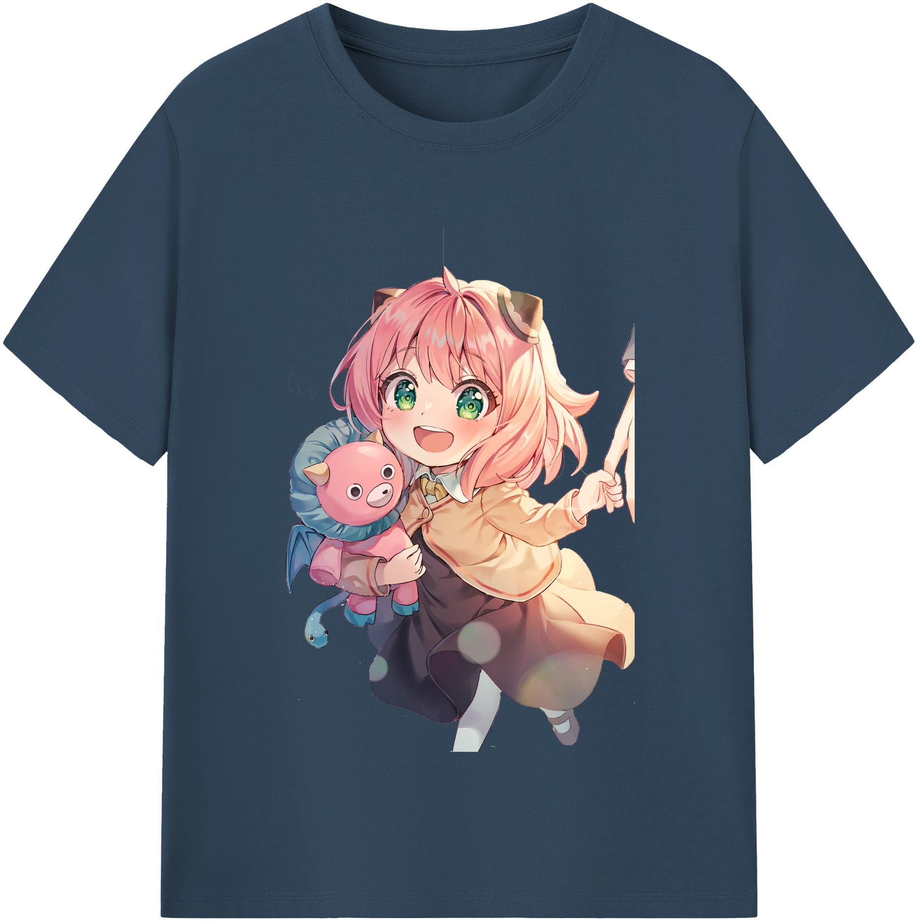 （画像用） SPY×FAMILY间谍家家酒 綿100％半袖Tシャツ（フロントプリント）