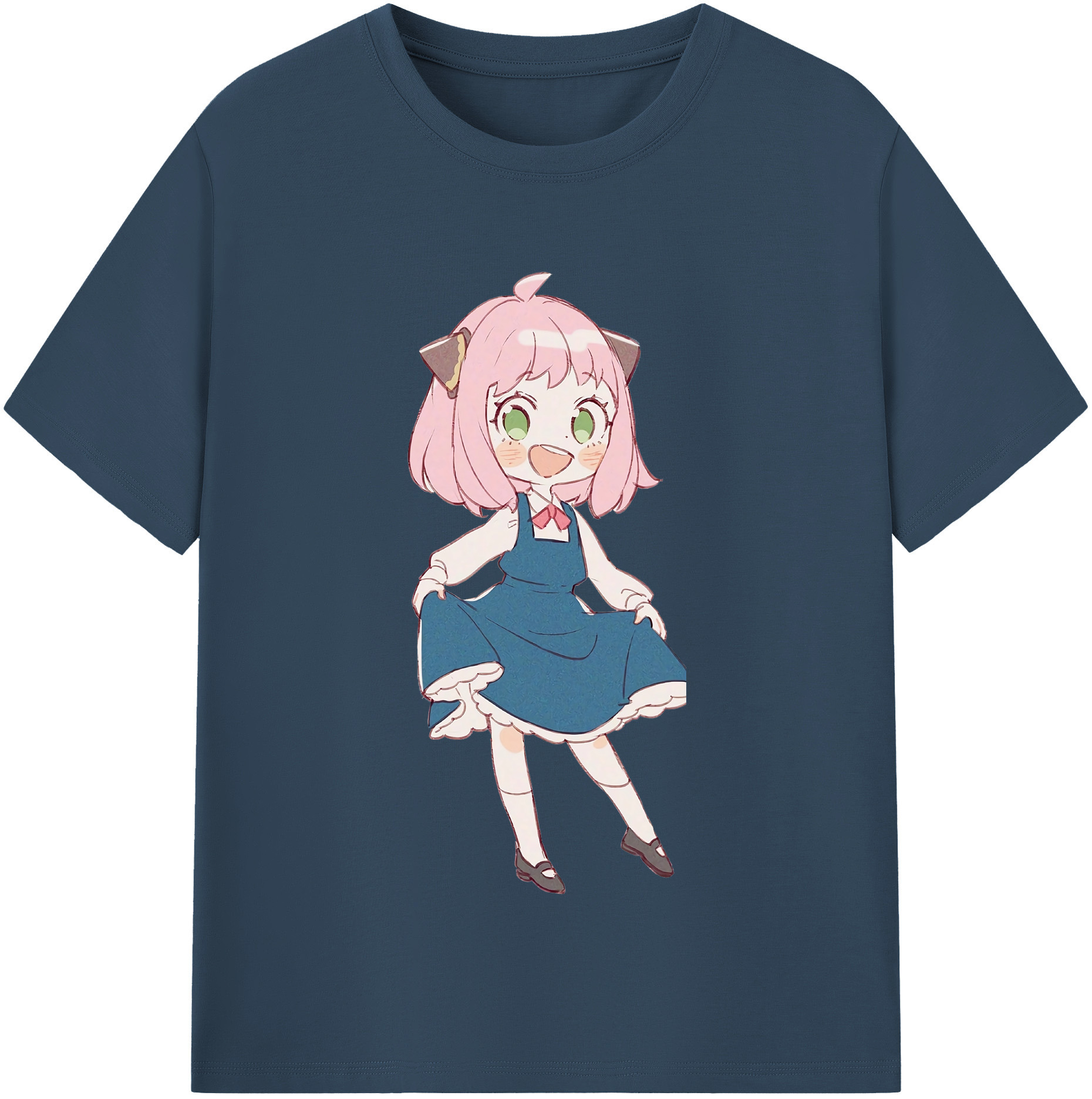 （画像用） SPY×FAMILY间谍家家酒 綿100％半袖Tシャツ（フロントプリント）