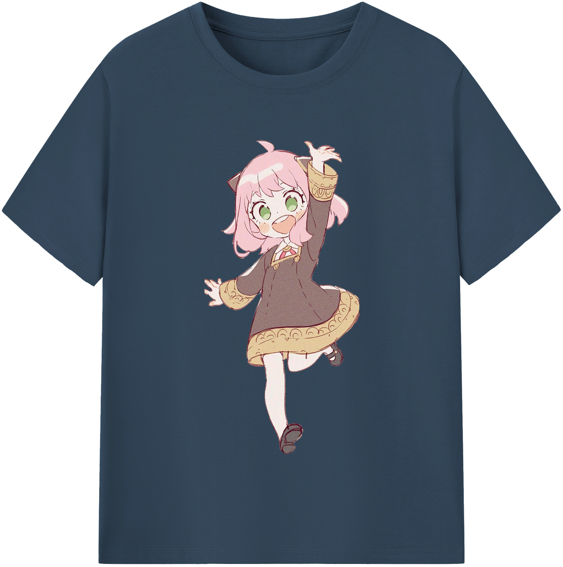 （画像用） SPY×FAMILY间谍家家酒 綿100％半袖Tシャツ（フロントプリント）