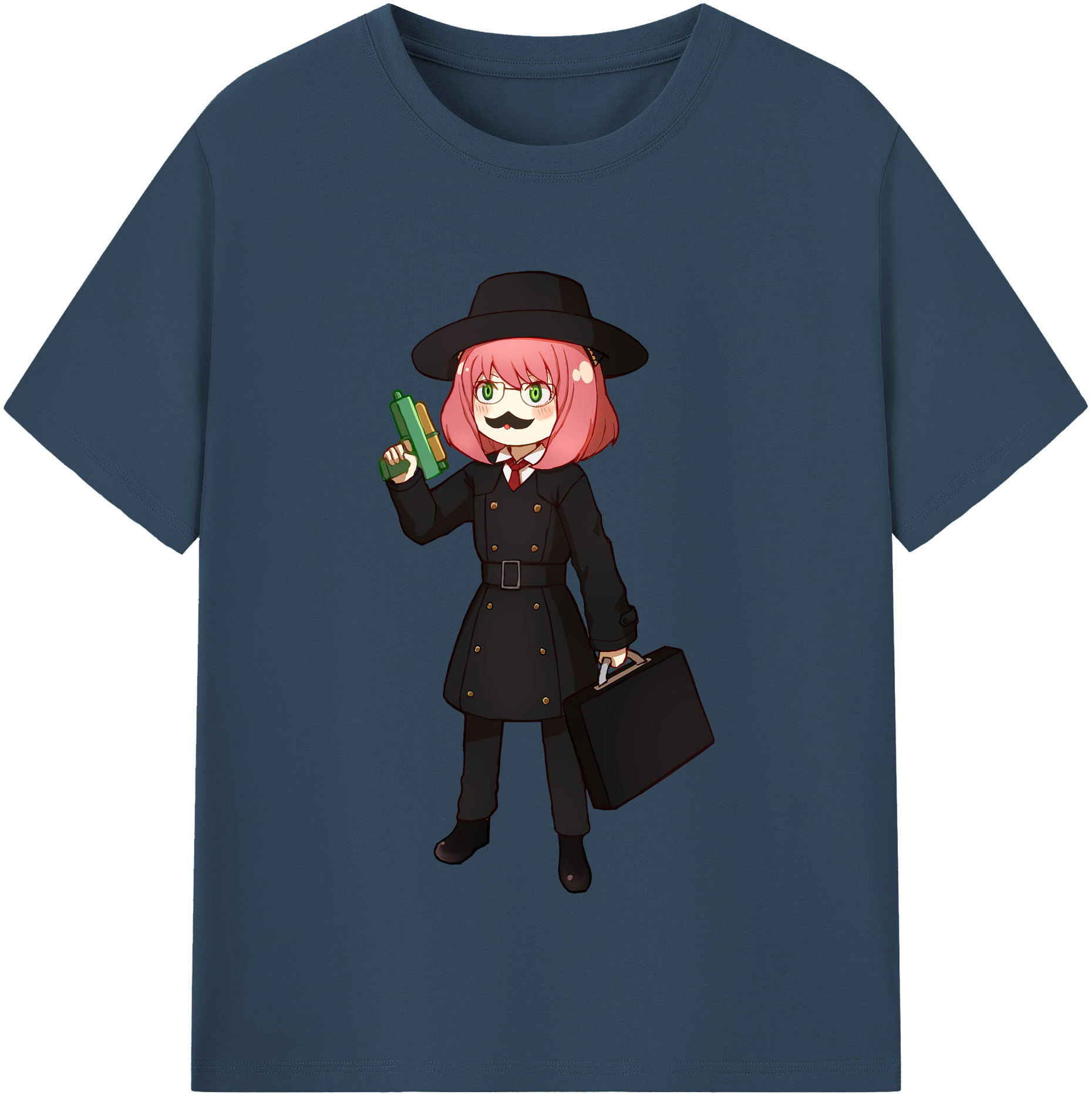 （画像用） SPY×FAMILY间谍家家酒 綿100％半袖Tシャツ（フロントプリント）