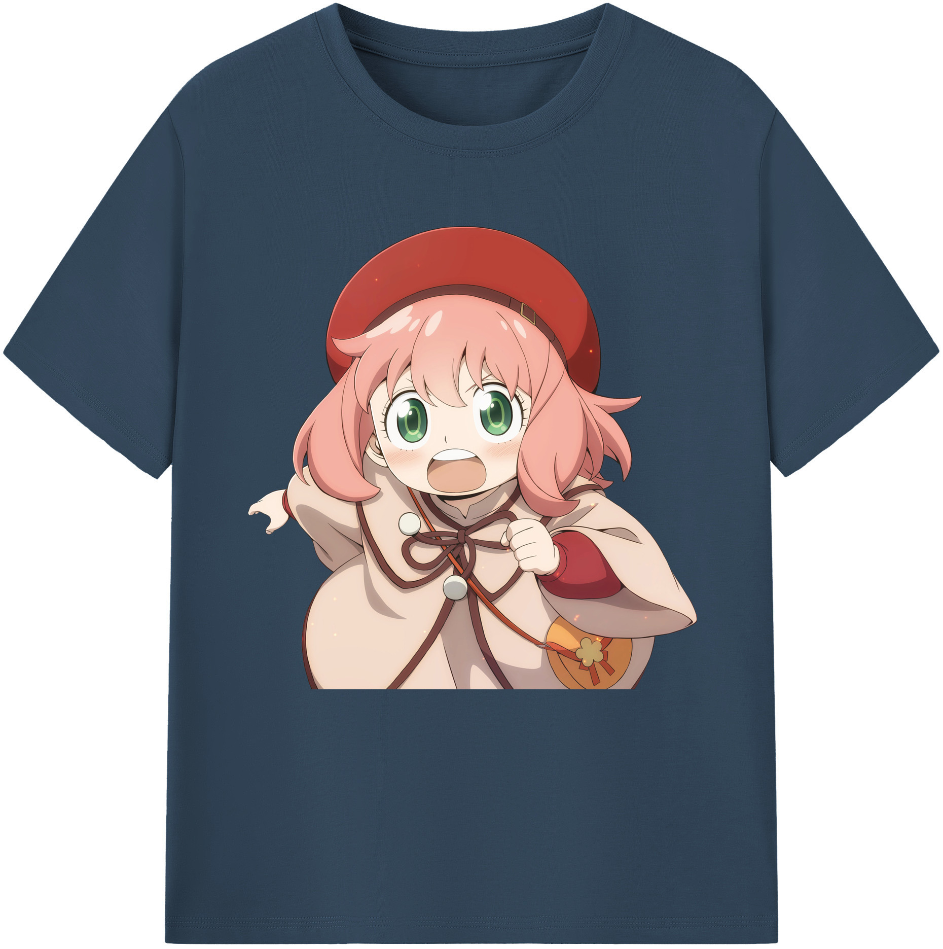 （画像用） SPY×FAMILY间谍家家酒 綿100％半袖Tシャツ（フロントプリント）