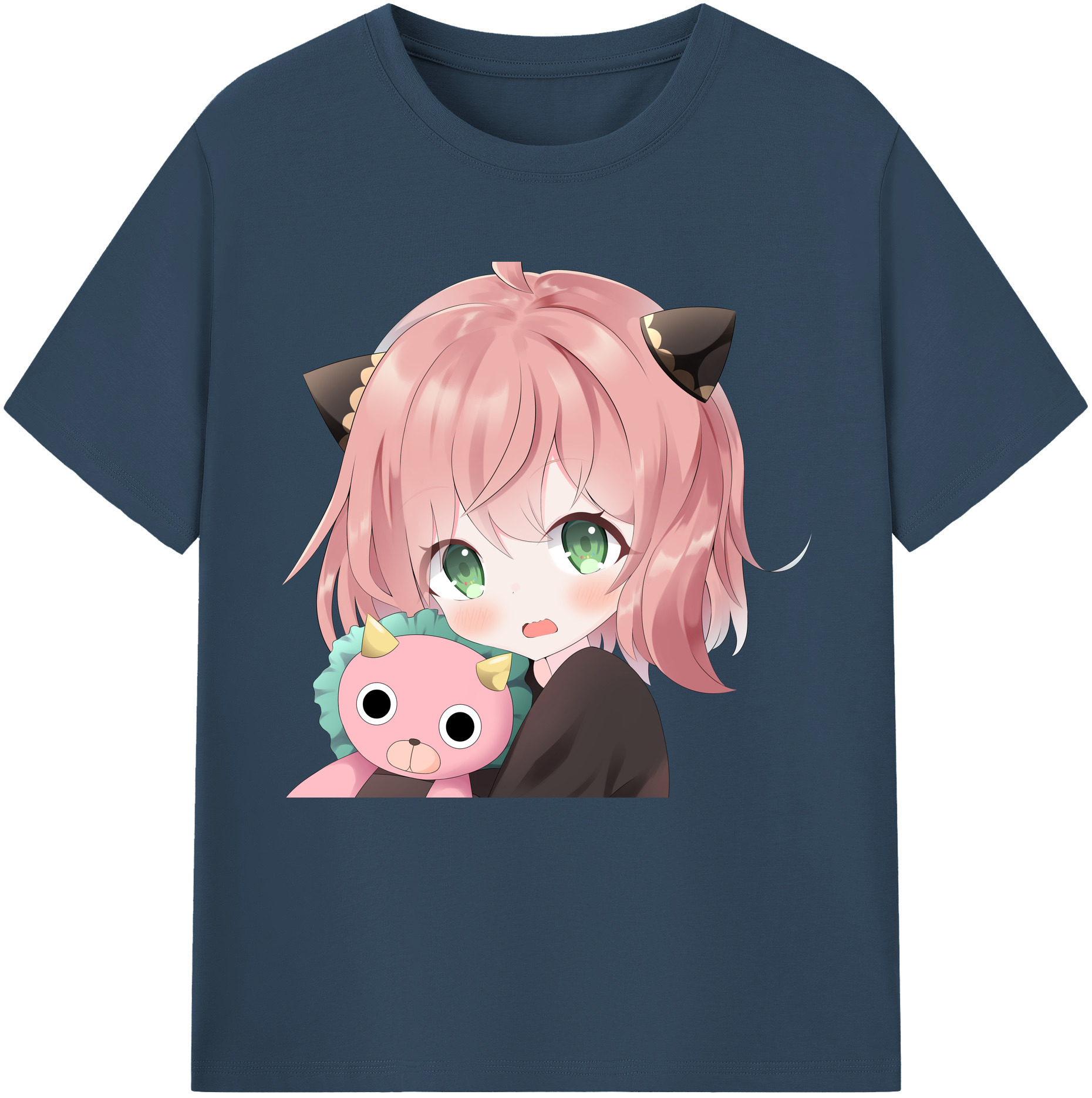 （画像用） SPY×FAMILY间谍家家酒 綿100％半袖Tシャツ（フロントプリント）
