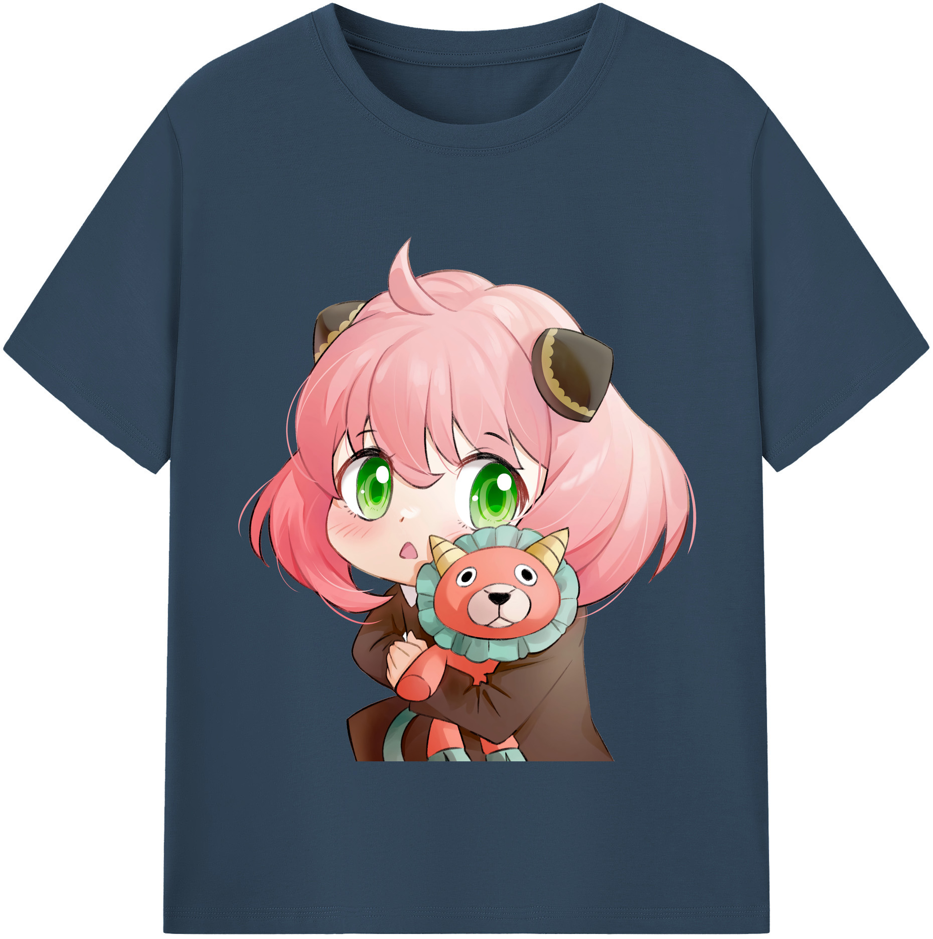 （画像用） SPY×FAMILY间谍家家酒 綿100％半袖Tシャツ（フロントプリント）