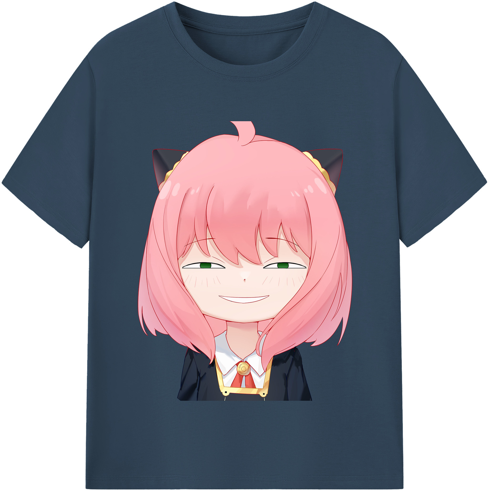 （画像用） SPY×FAMILY间谍家家酒 綿100％半袖Tシャツ（フロントプリント）