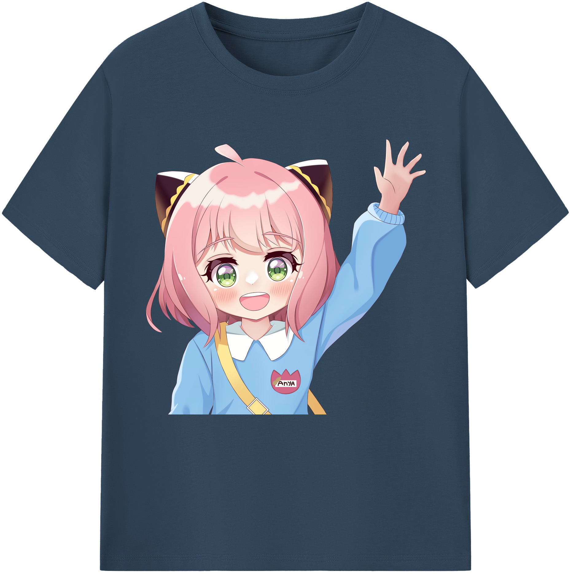 （画像用） SPY×FAMILY间谍家家酒 綿100％半袖Tシャツ（フロントプリント）