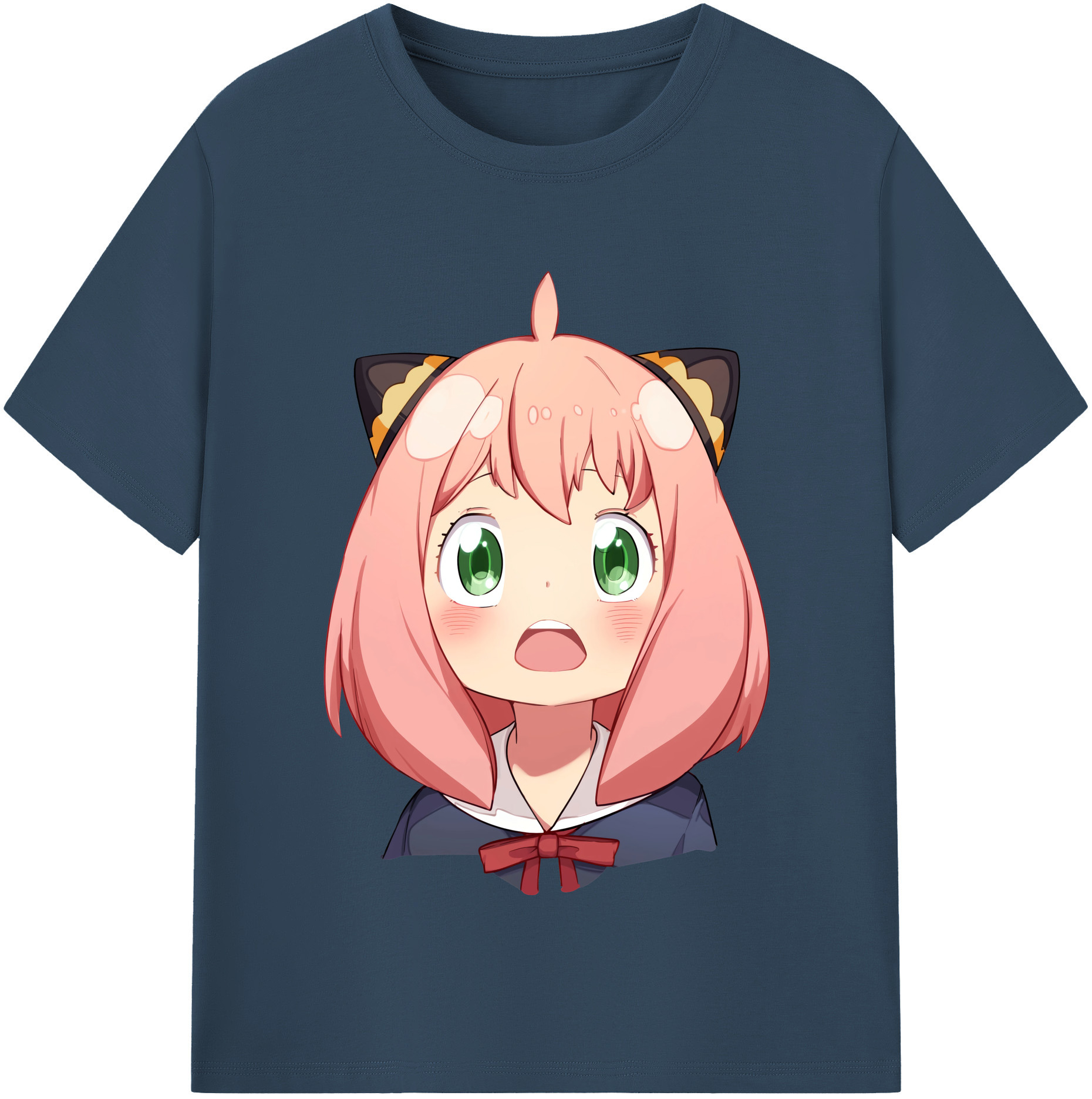（画像用） SPY×FAMILY间谍家家酒 綿100％半袖Tシャツ（フロントプリント）