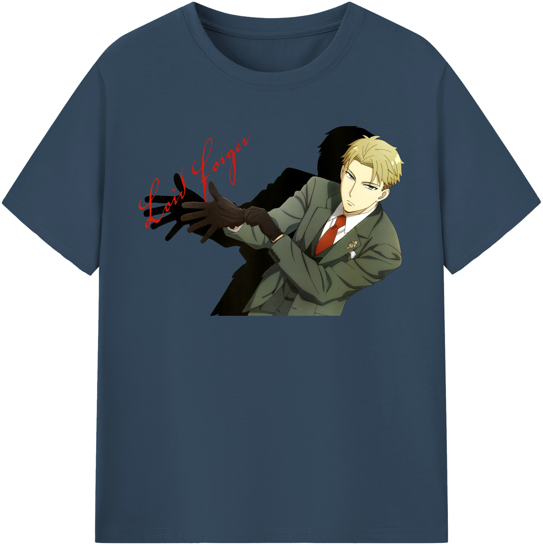 （画像用） SPY×FAMILY间谍家家酒 綿100％半袖Tシャツ（フロントプリント）