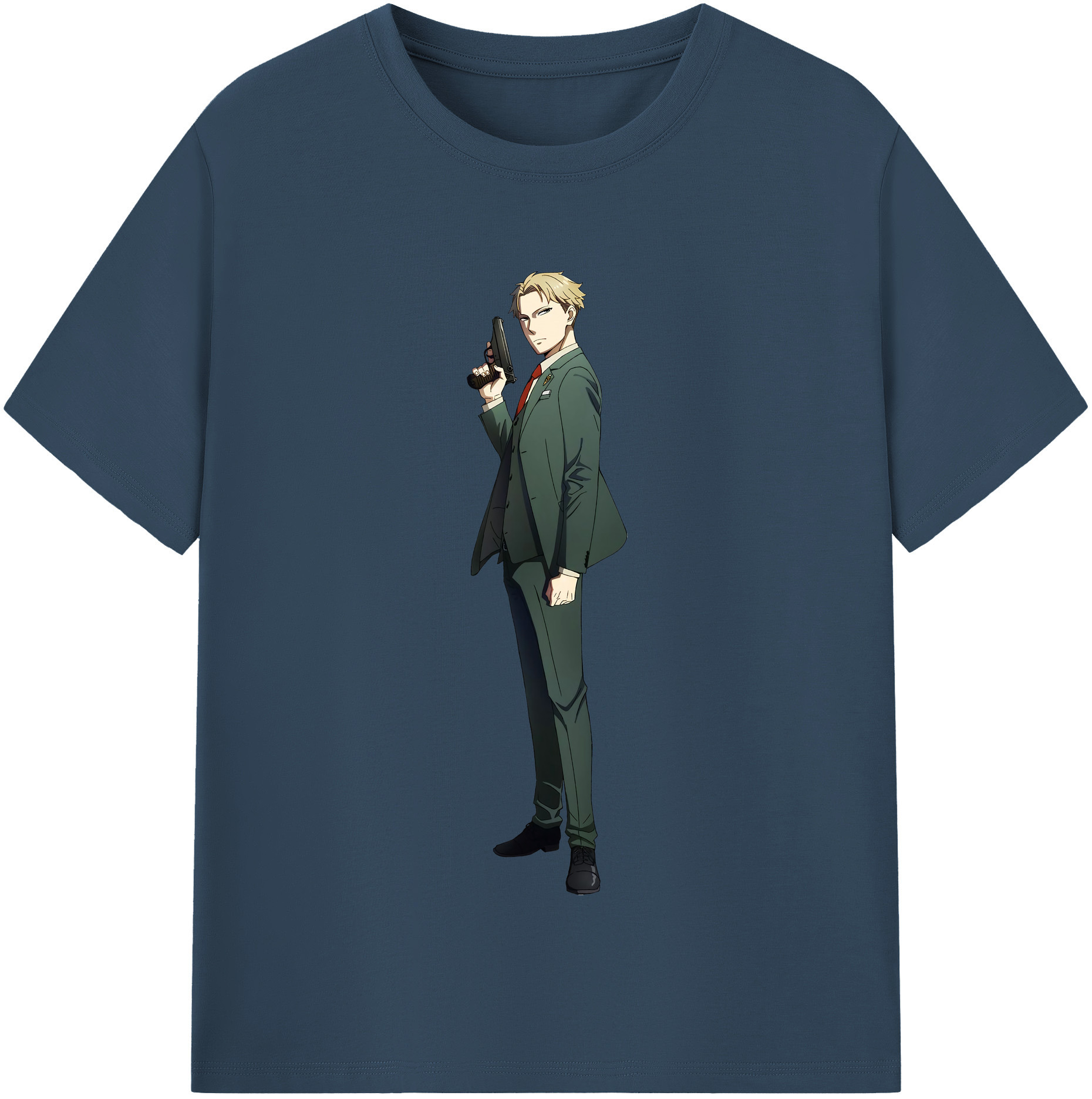 （画像用） SPY×FAMILY间谍家家酒 綿100％半袖Tシャツ（フロントプリント）