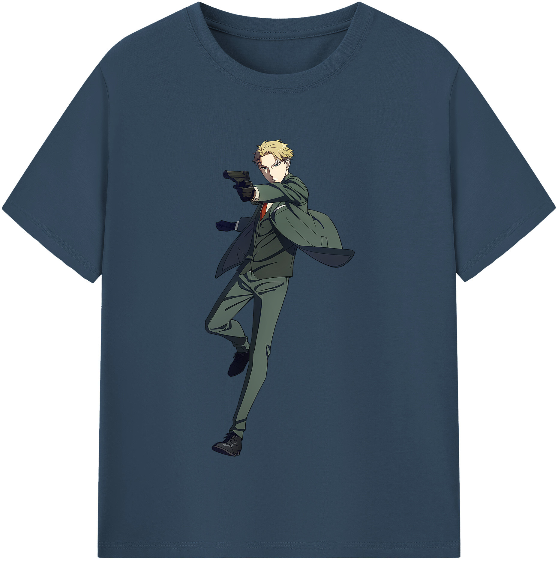 （画像用） SPY×FAMILY间谍家家酒 綿100％半袖Tシャツ（フロントプリント）