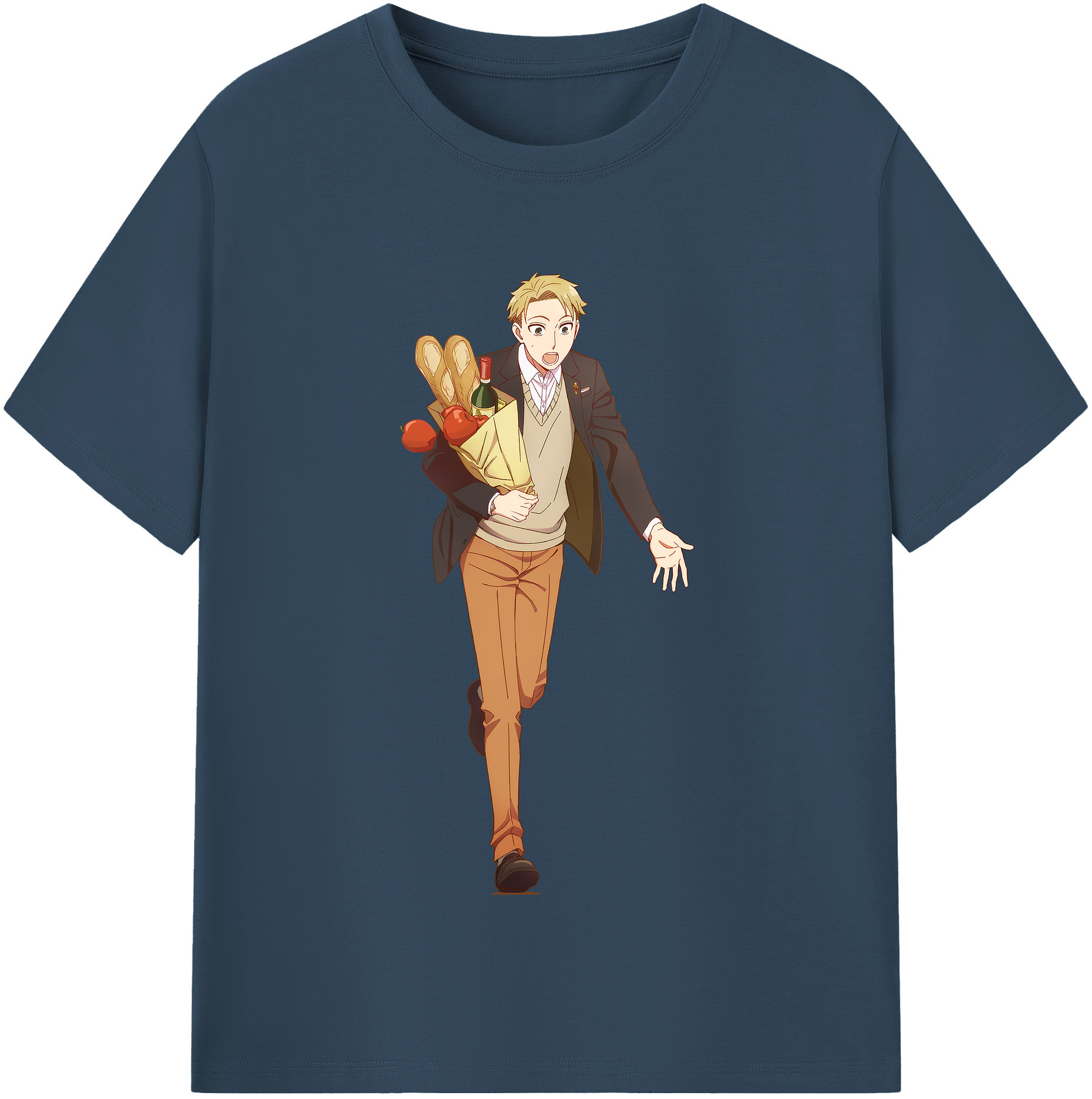 （画像用） SPY×FAMILY间谍家家酒 綿100％半袖Tシャツ（フロントプリント）