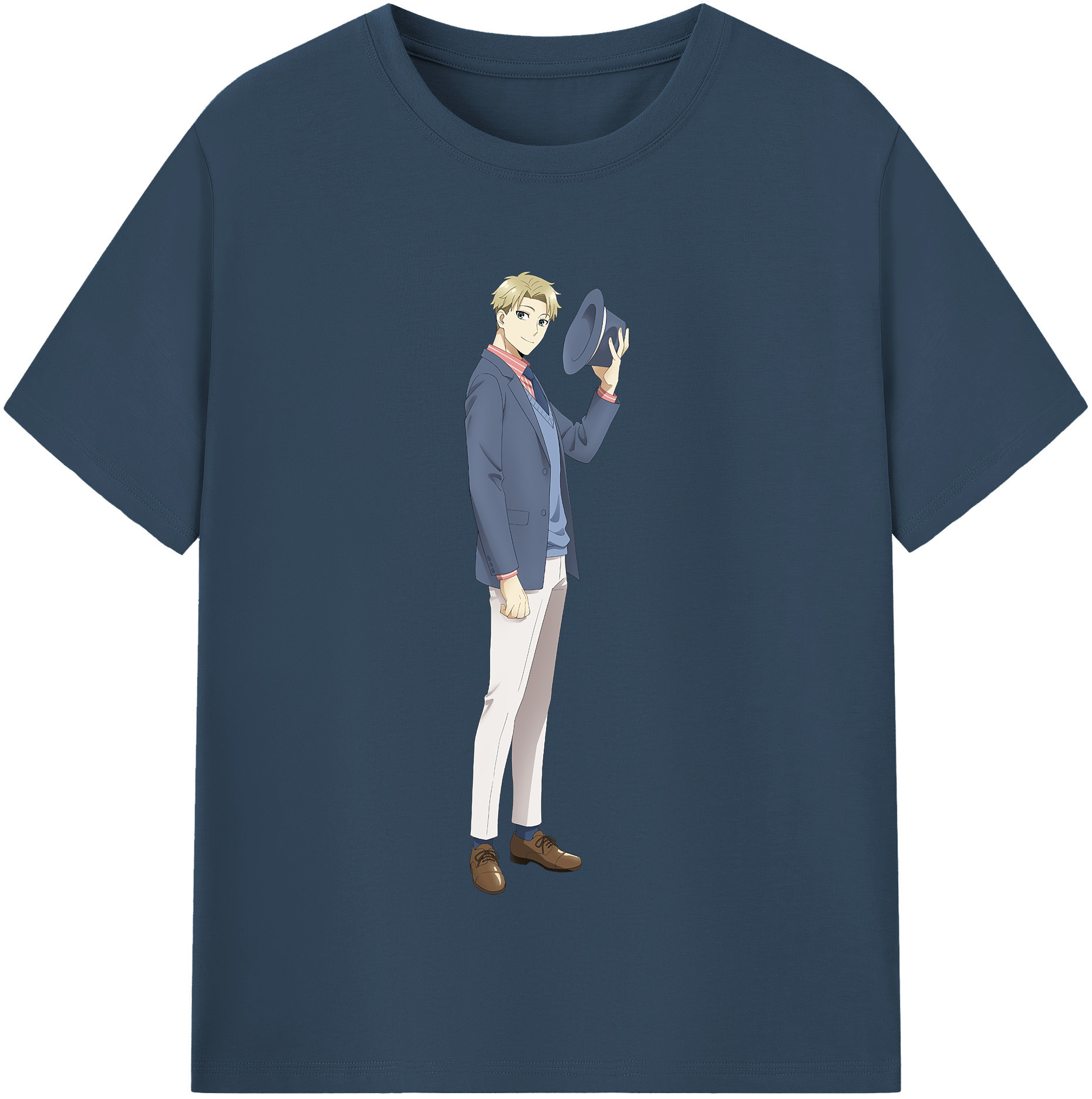 （画像用） SPY×FAMILY间谍家家酒 綿100％半袖Tシャツ（フロントプリント）