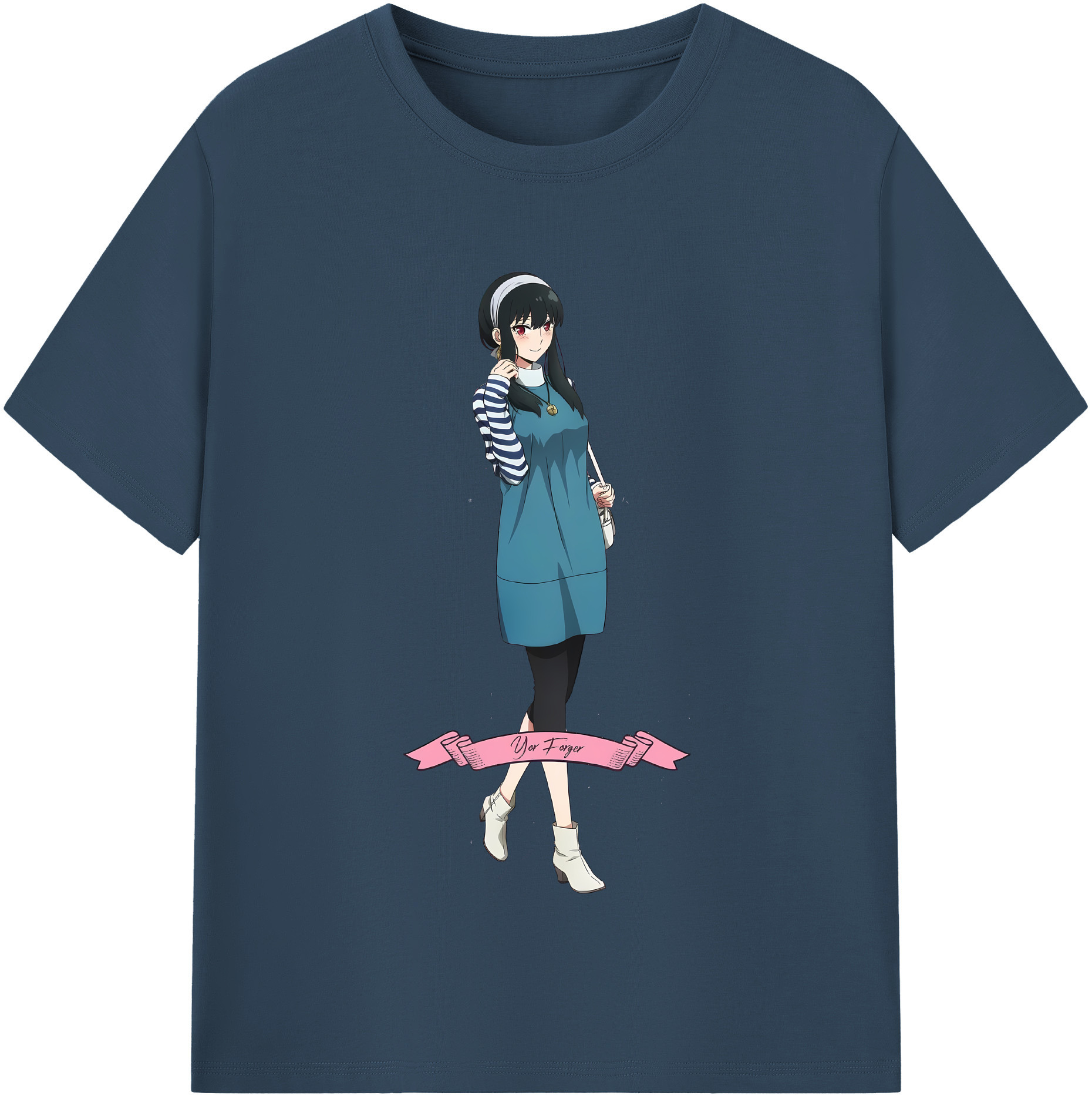 （画像用） SPY×FAMILY间谍家家酒 綿100％半袖Tシャツ（フロントプリント）