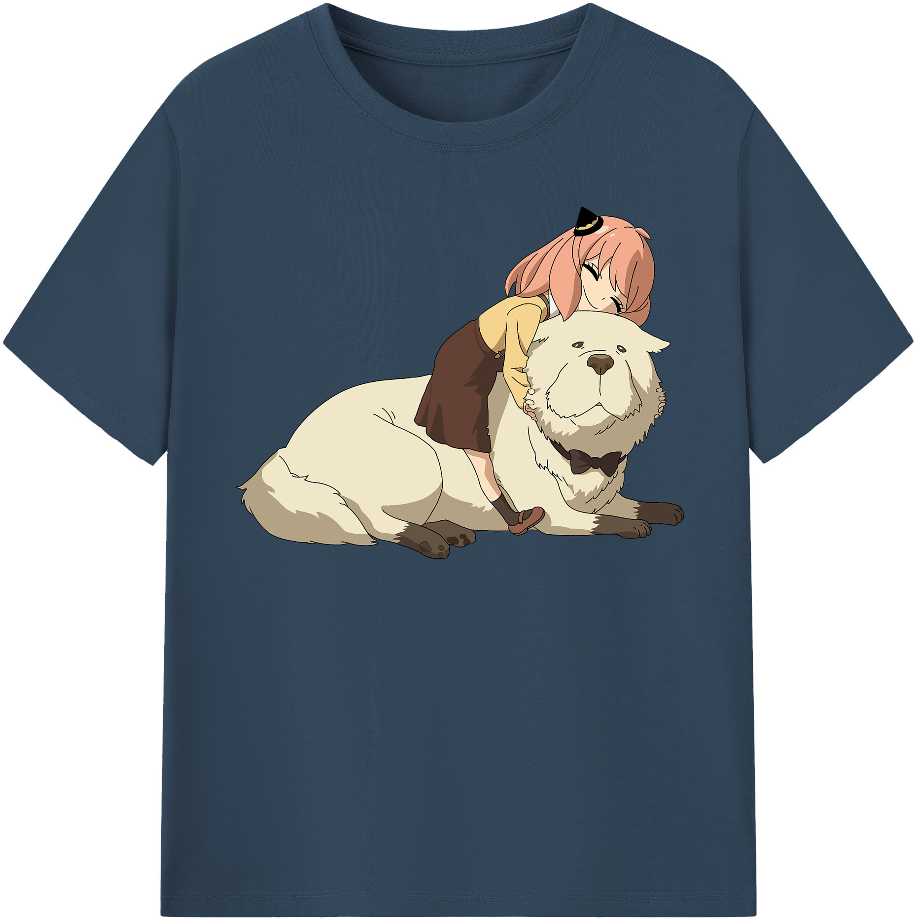 （画像用） SPY×FAMILY间谍家家酒 綿100％半袖Tシャツ（フロントプリント）