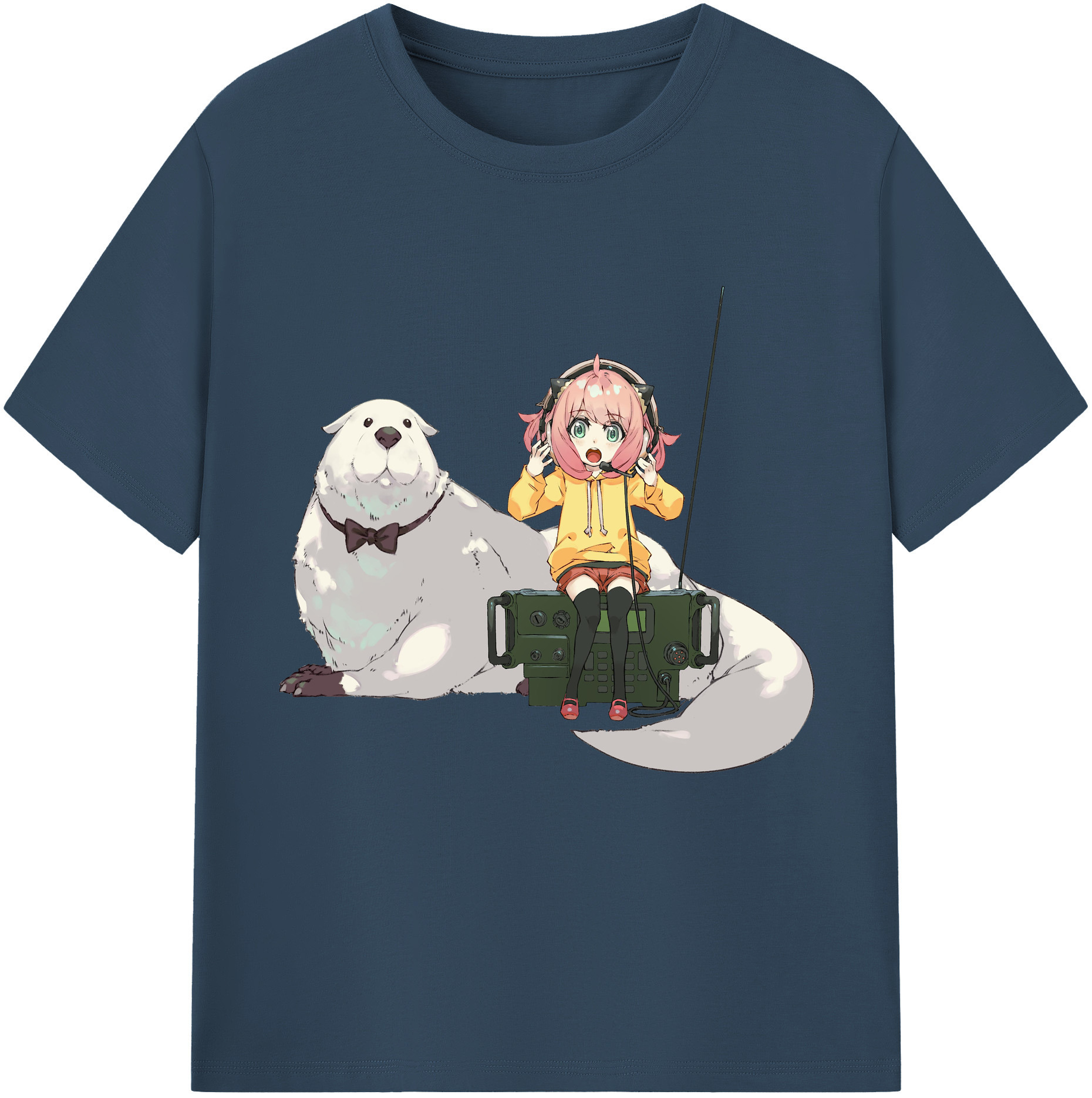 （画像用） SPY×FAMILY间谍家家酒 綿100％半袖Tシャツ（フロントプリント）