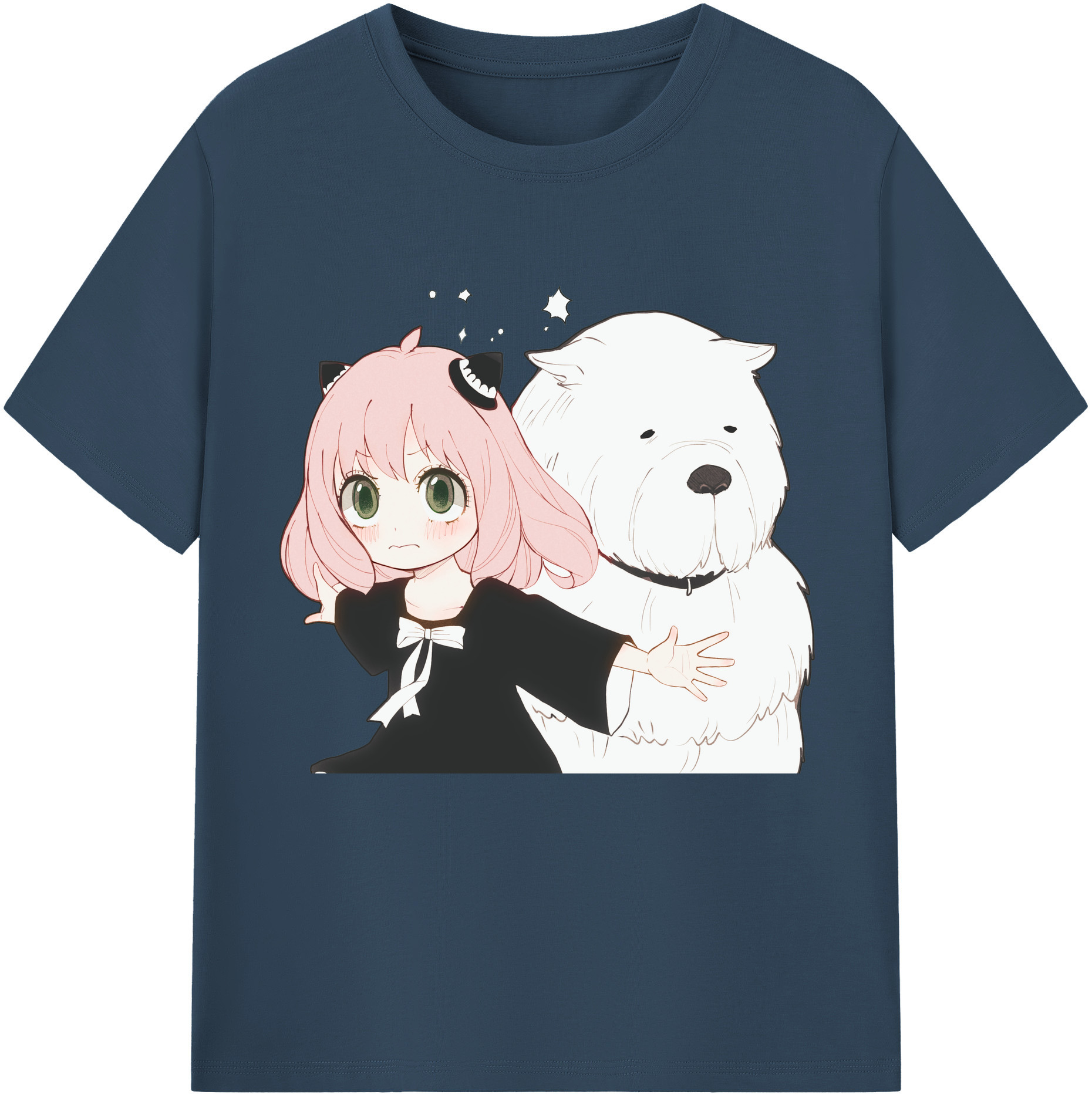（画像用） SPY×FAMILY间谍家家酒 綿100％半袖Tシャツ（フロントプリント）