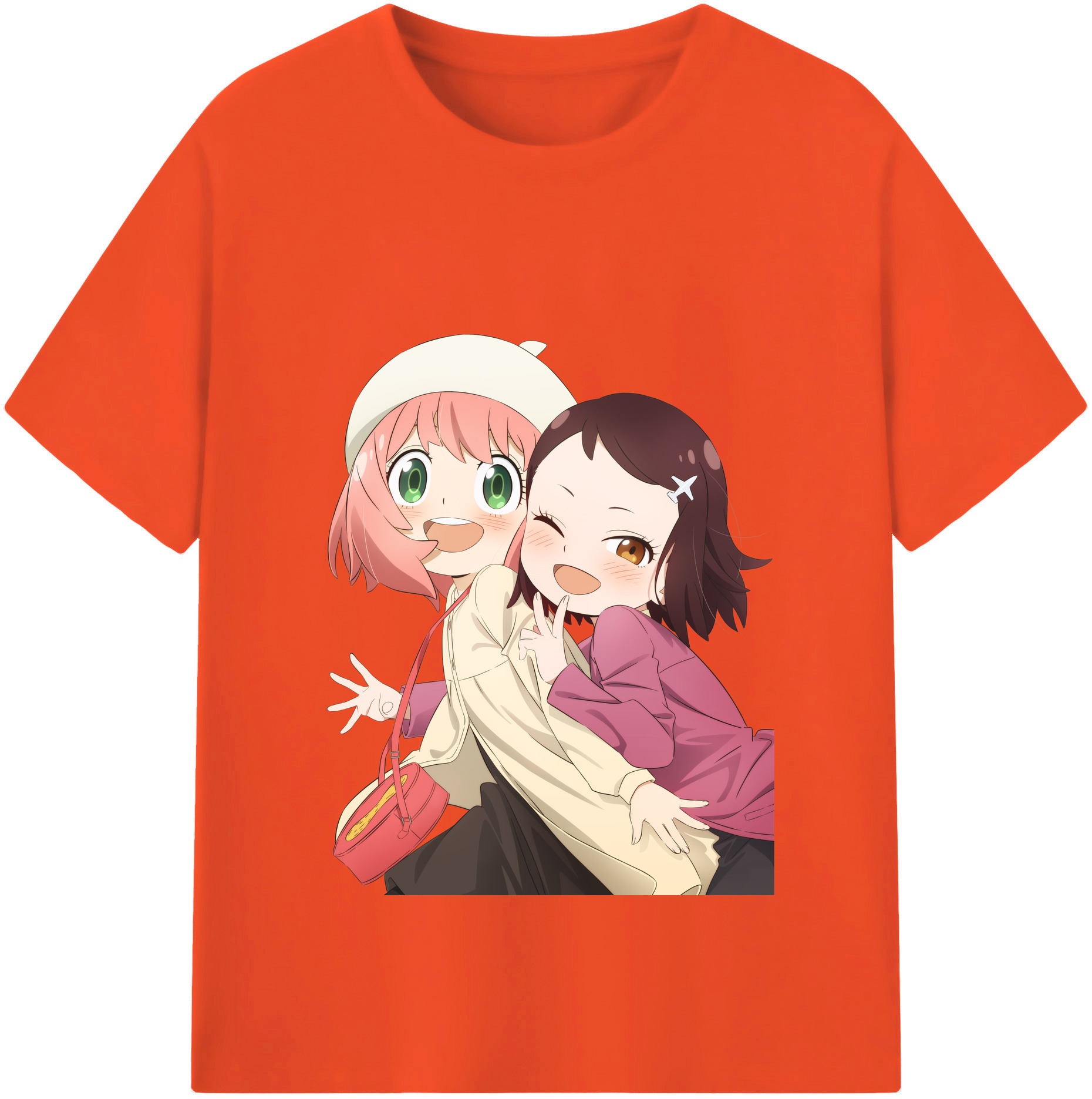 （画像用） SPY×FAMILY间谍家家酒 綿100％半袖Tシャツ（フロントプリント）