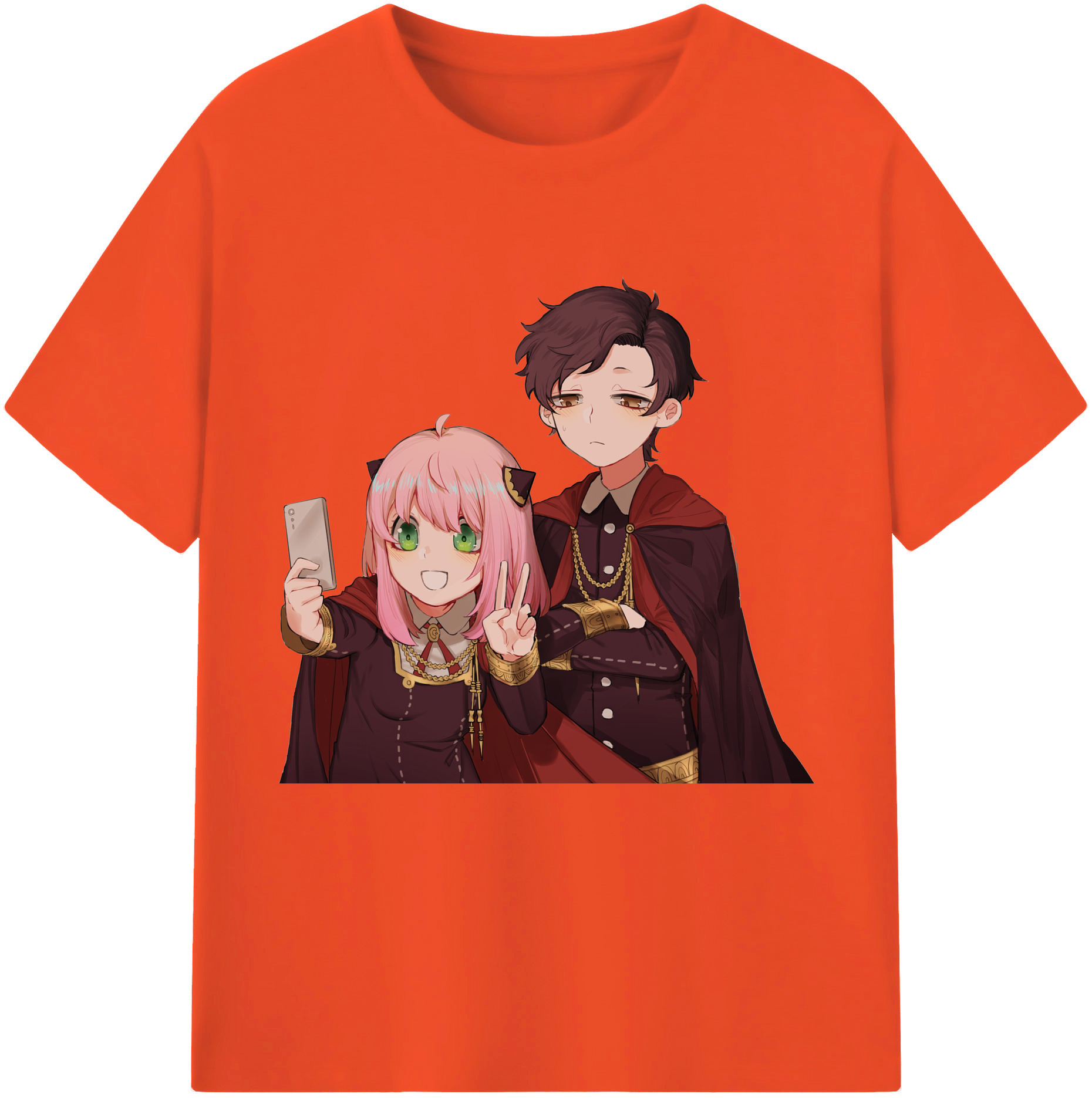 （画像用） SPY×FAMILY间谍家家酒 綿100％半袖Tシャツ（フロントプリント）