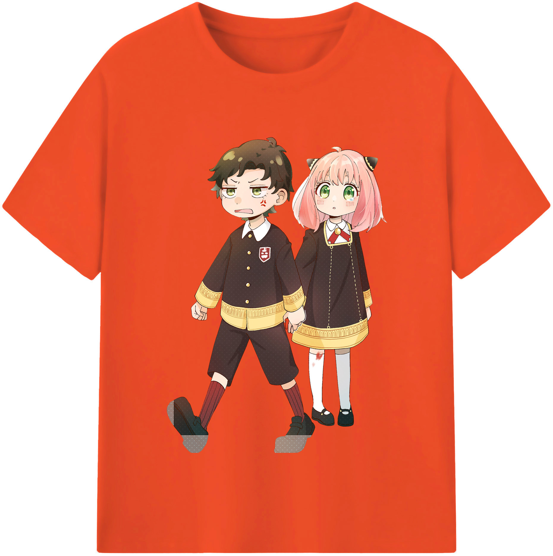 （画像用） SPY×FAMILY间谍家家酒 綿100％半袖Tシャツ（フロントプリント）