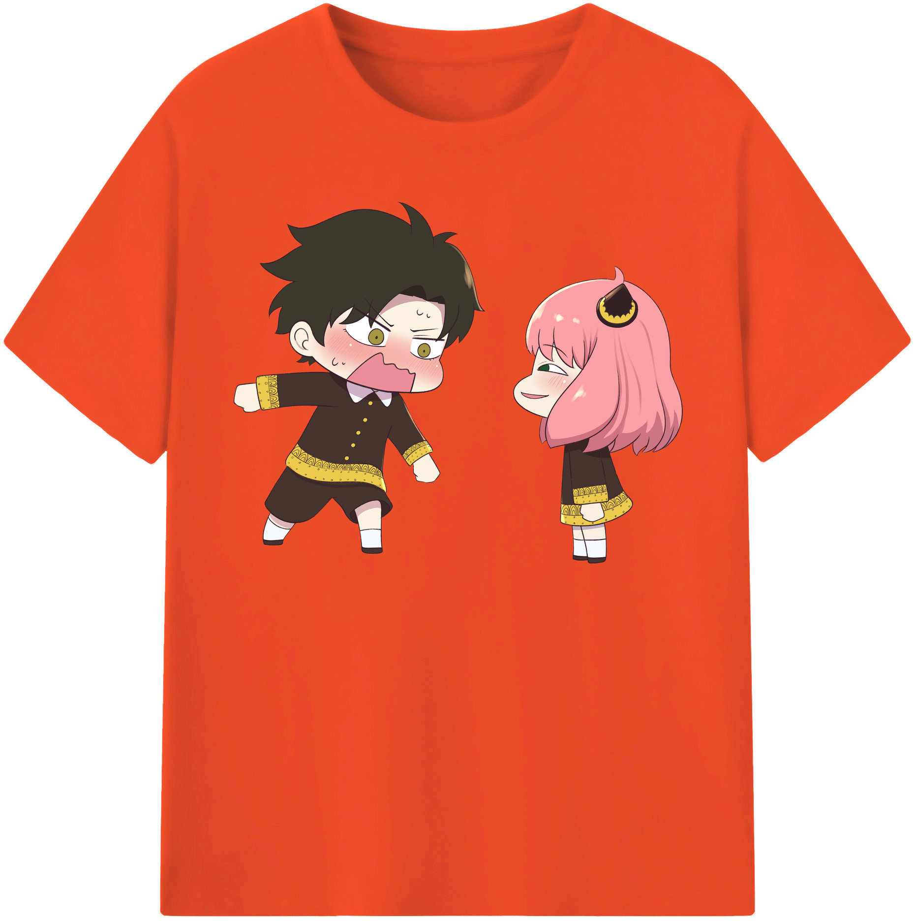 （画像用） SPY×FAMILY间谍家家酒 綿100％半袖Tシャツ（フロントプリント）
