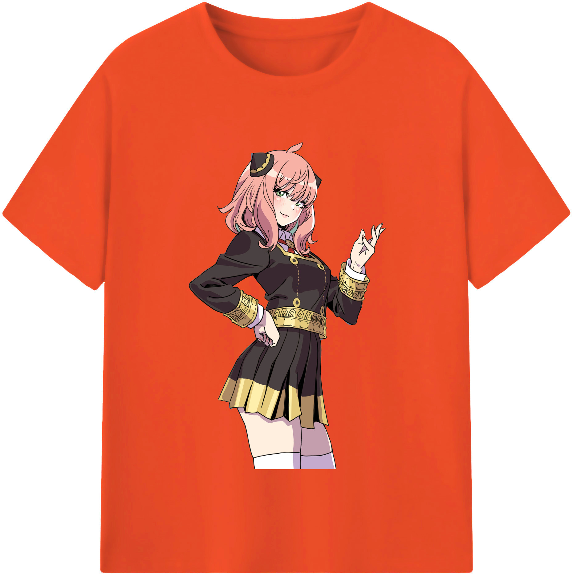 （画像用） SPY×FAMILY间谍家家酒 綿100％半袖Tシャツ（フロントプリント）