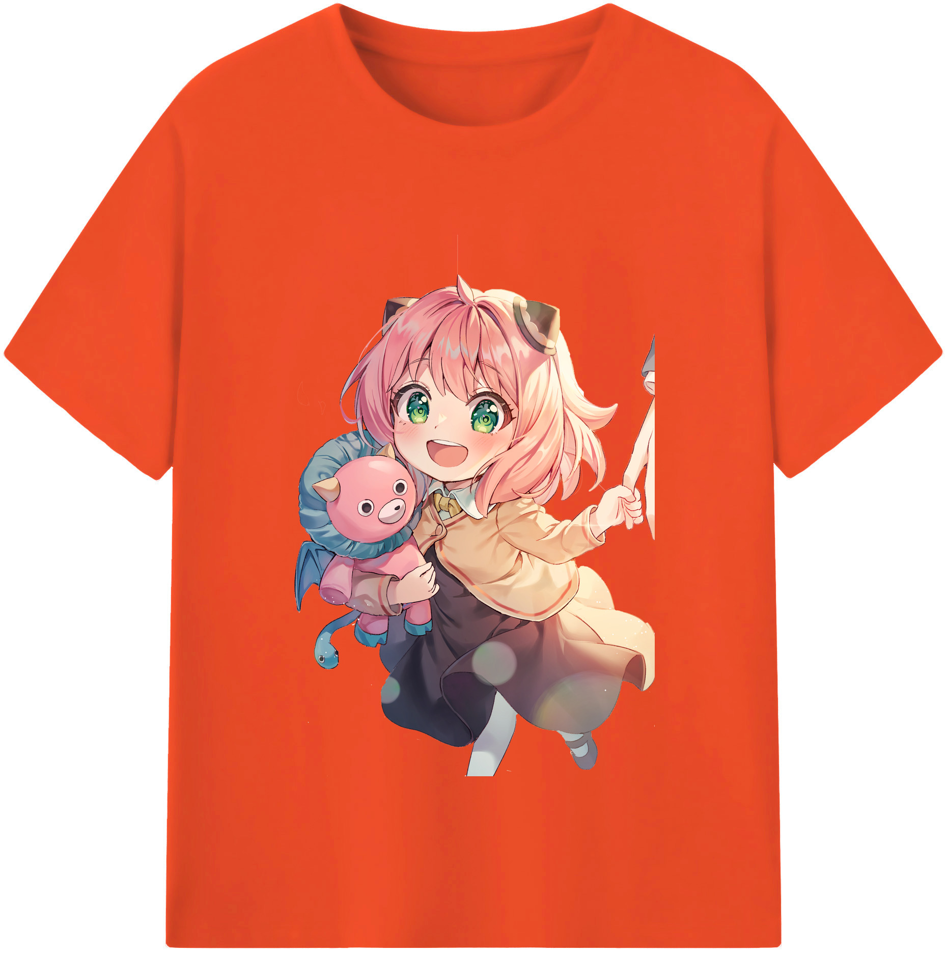 （画像用） SPY×FAMILY间谍家家酒 綿100％半袖Tシャツ（フロントプリント）