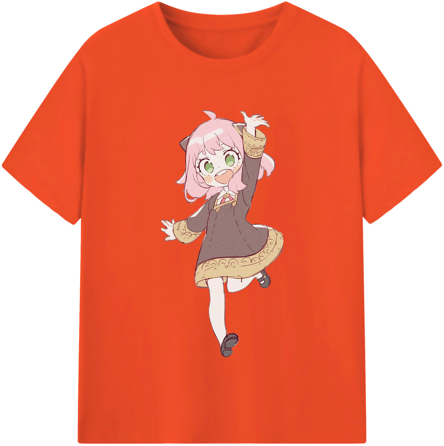 （画像用） SPY×FAMILY间谍家家酒 綿100％半袖Tシャツ（フロントプリント）