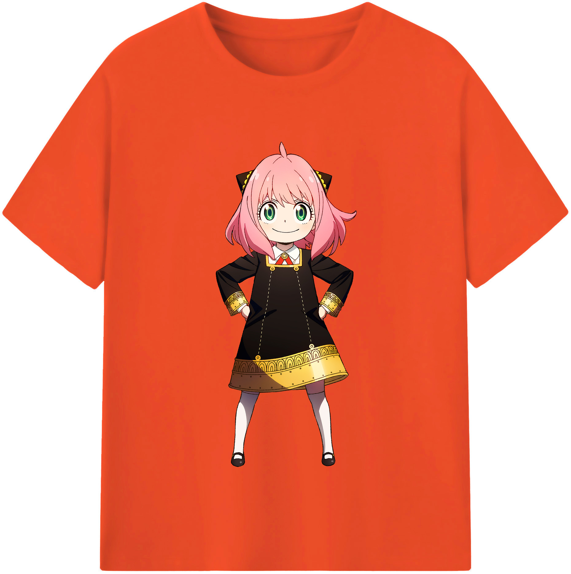 （画像用） SPY×FAMILY间谍家家酒 綿100％半袖Tシャツ（フロントプリント）