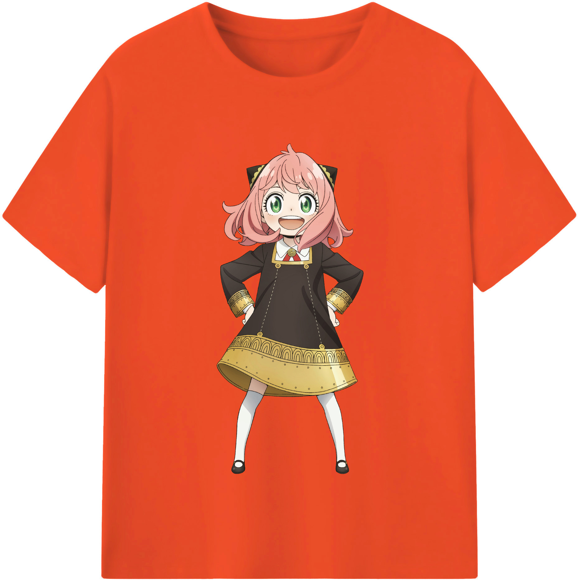 （画像用） SPY×FAMILY间谍家家酒 綿100％半袖Tシャツ（フロントプリント）