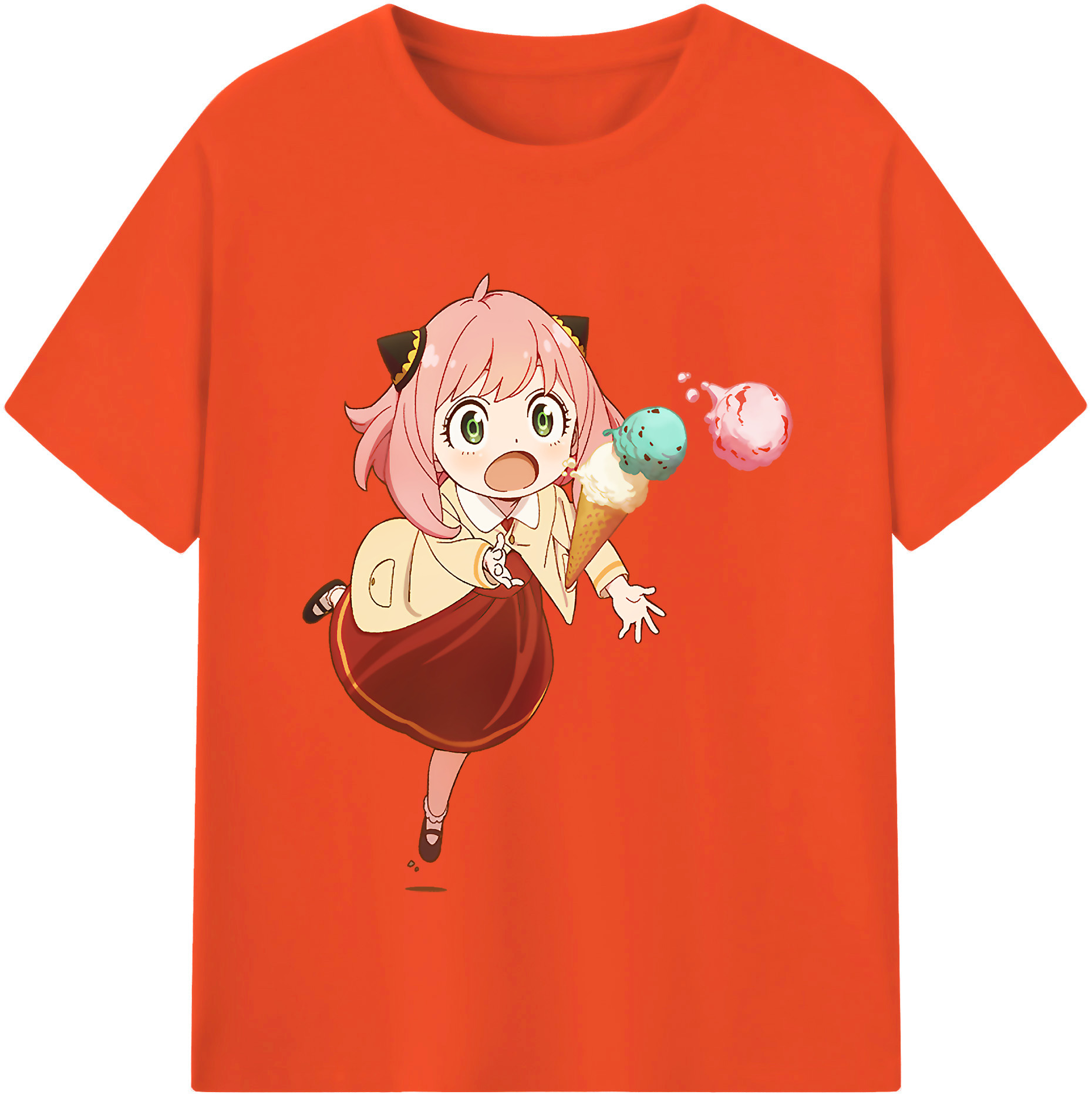 （画像用） SPY×FAMILY间谍家家酒 綿100％半袖Tシャツ（フロントプリント）