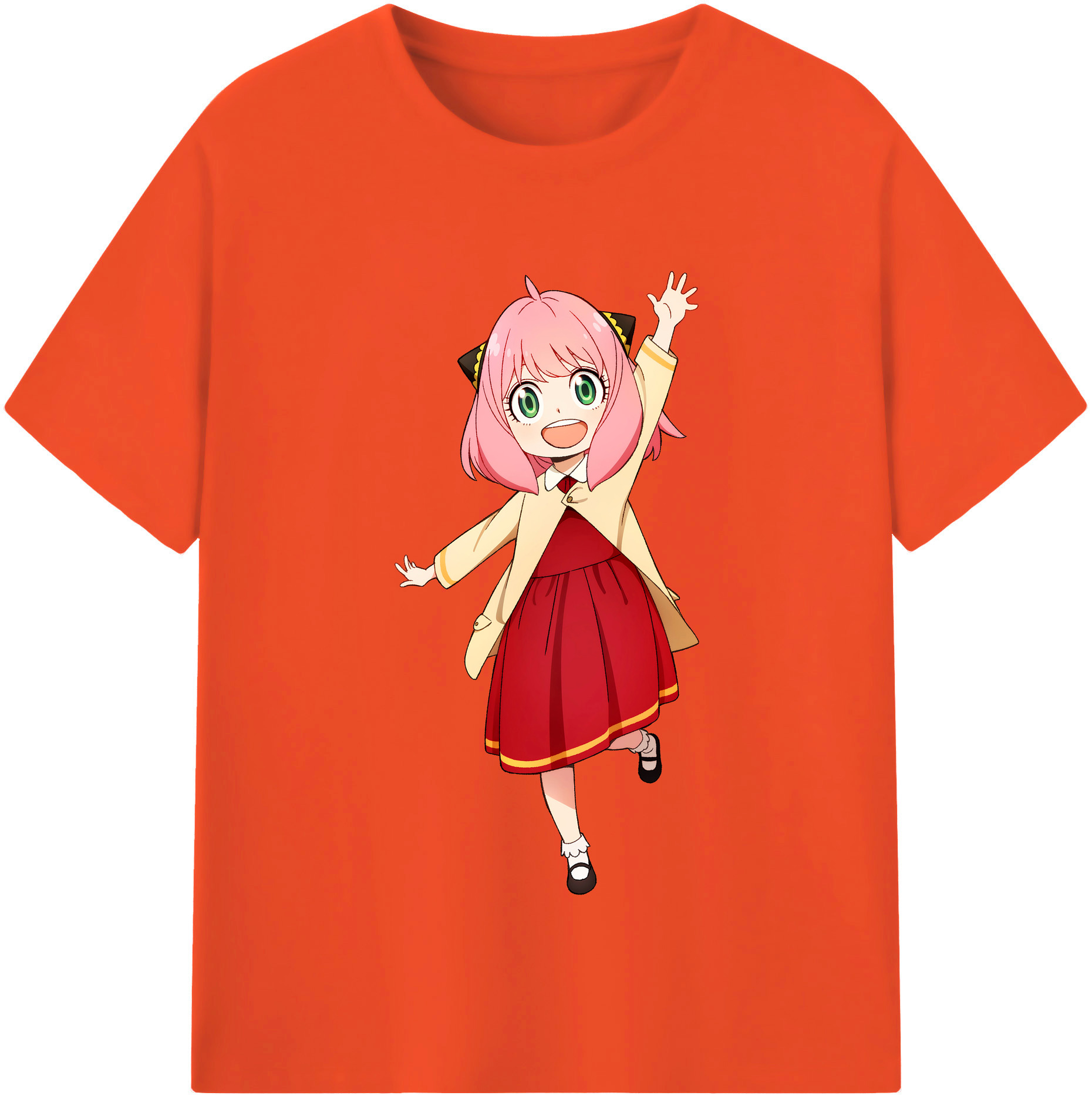 （画像用） SPY×FAMILY间谍家家酒 綿100％半袖Tシャツ（フロントプリント）
