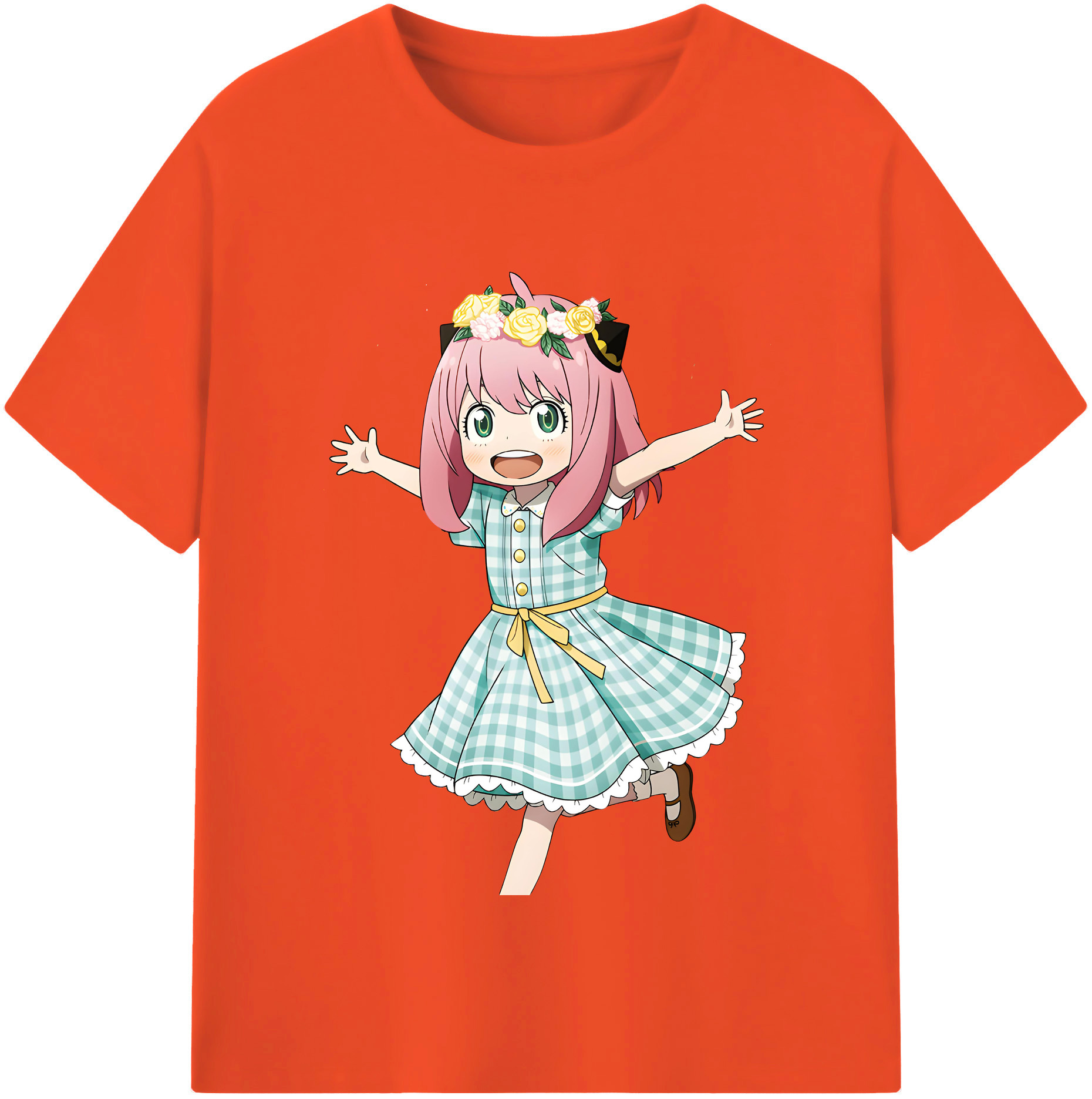 （画像用） SPY×FAMILY间谍家家酒 綿100％半袖Tシャツ（フロントプリント）
