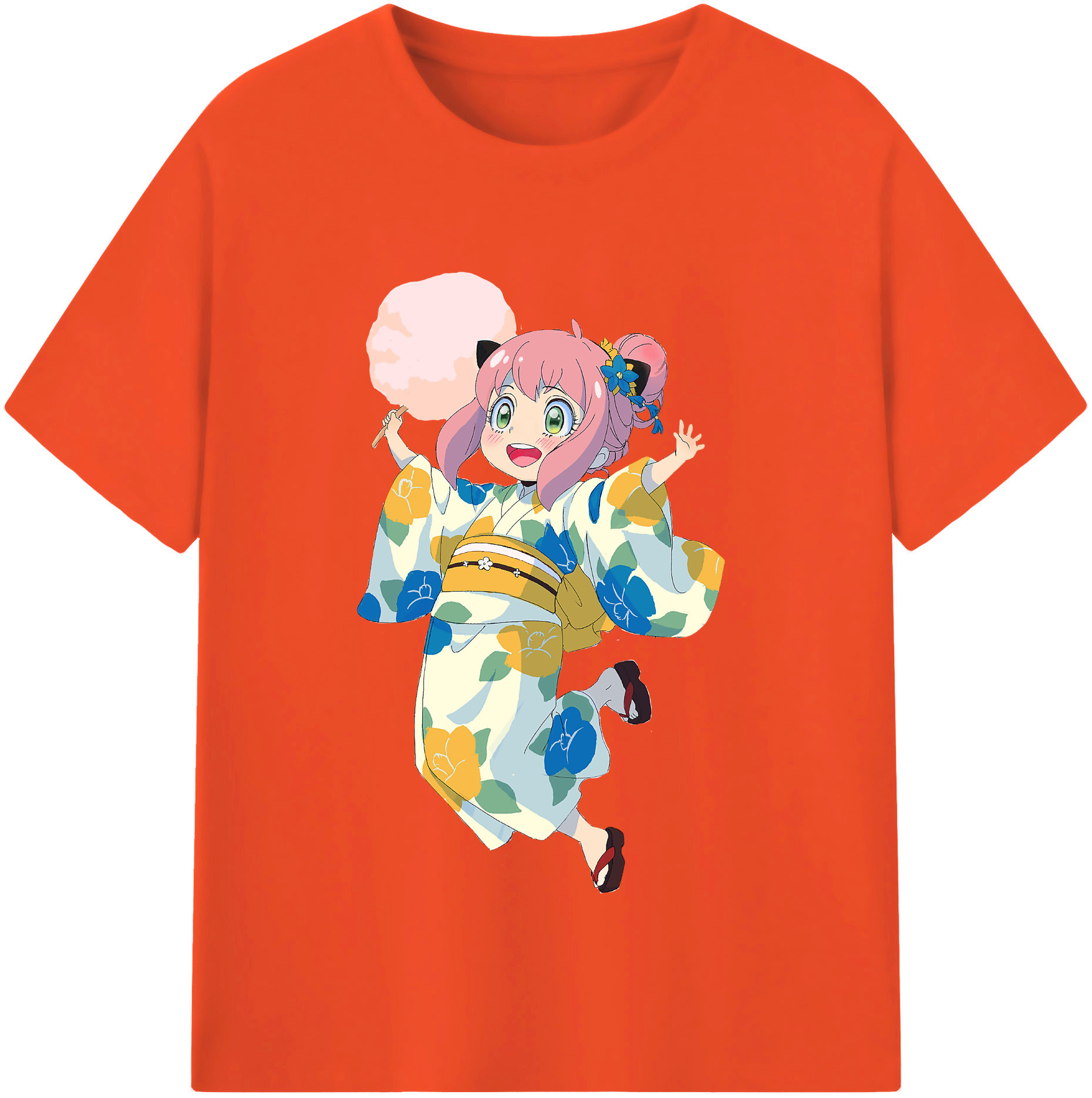 （画像用） SPY×FAMILY间谍家家酒 綿100％半袖Tシャツ（フロントプリント）