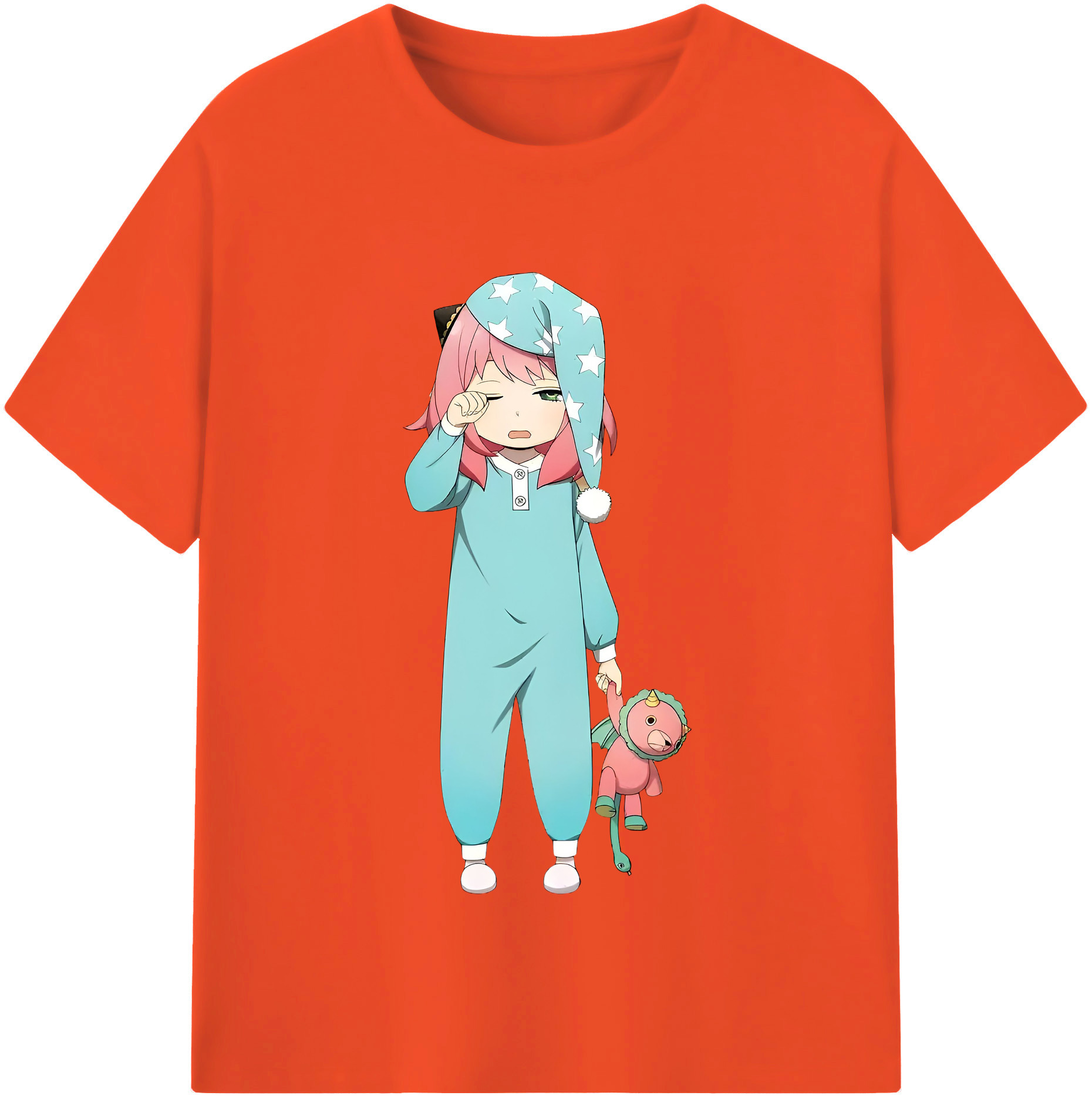 （画像用） SPY×FAMILY间谍家家酒 綿100％半袖Tシャツ（フロントプリント）
