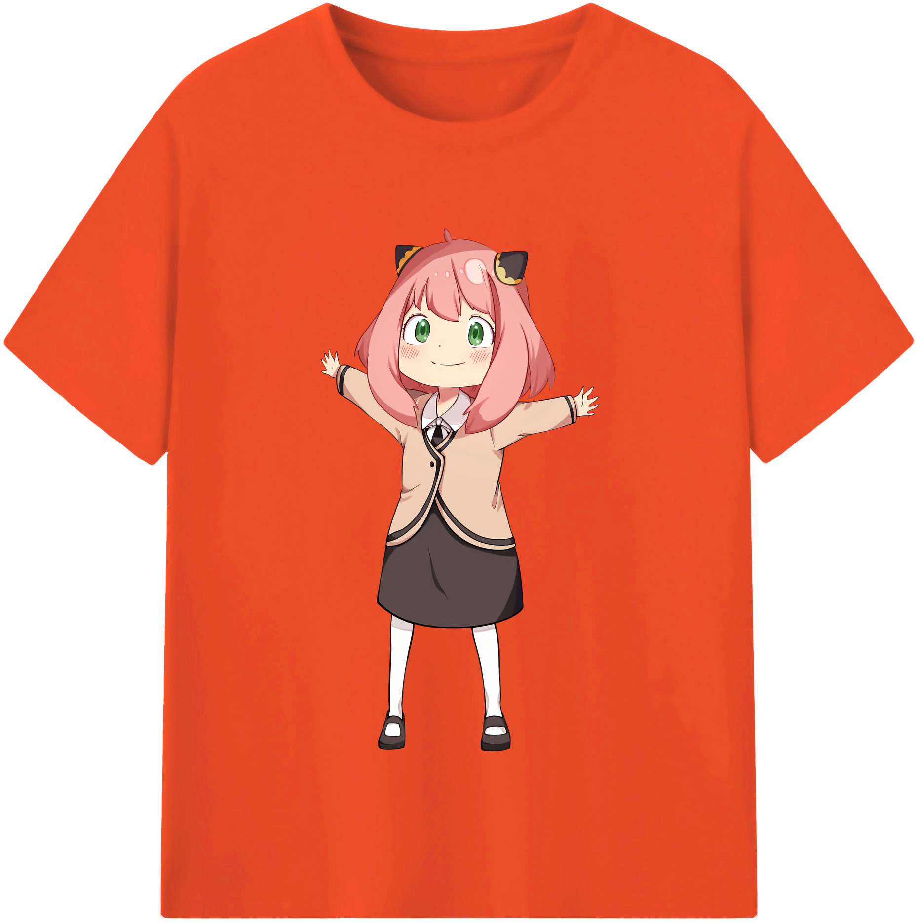 （画像用） SPY×FAMILY间谍家家酒 綿100％半袖Tシャツ（フロントプリント）
