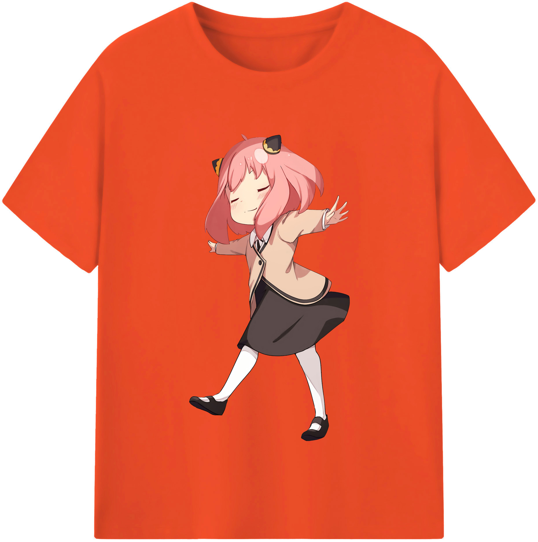 （画像用） SPY×FAMILY间谍家家酒 綿100％半袖Tシャツ（フロントプリント）