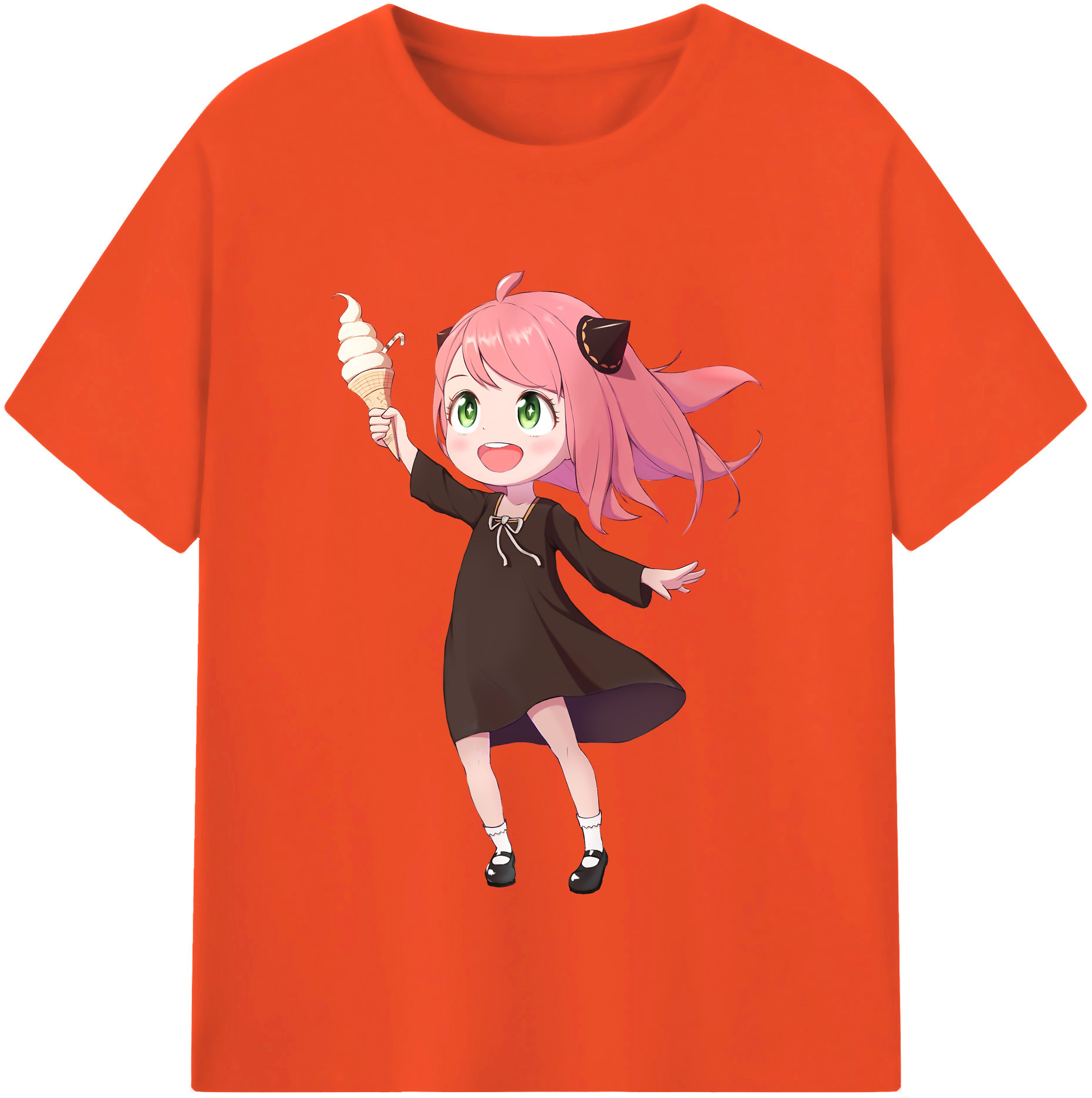 （画像用） SPY×FAMILY间谍家家酒 綿100％半袖Tシャツ（フロントプリント）