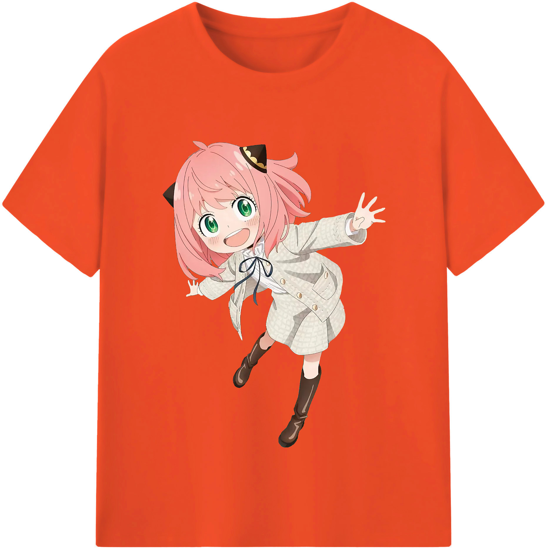 （画像用） SPY×FAMILY间谍家家酒 綿100％半袖Tシャツ（フロントプリント）