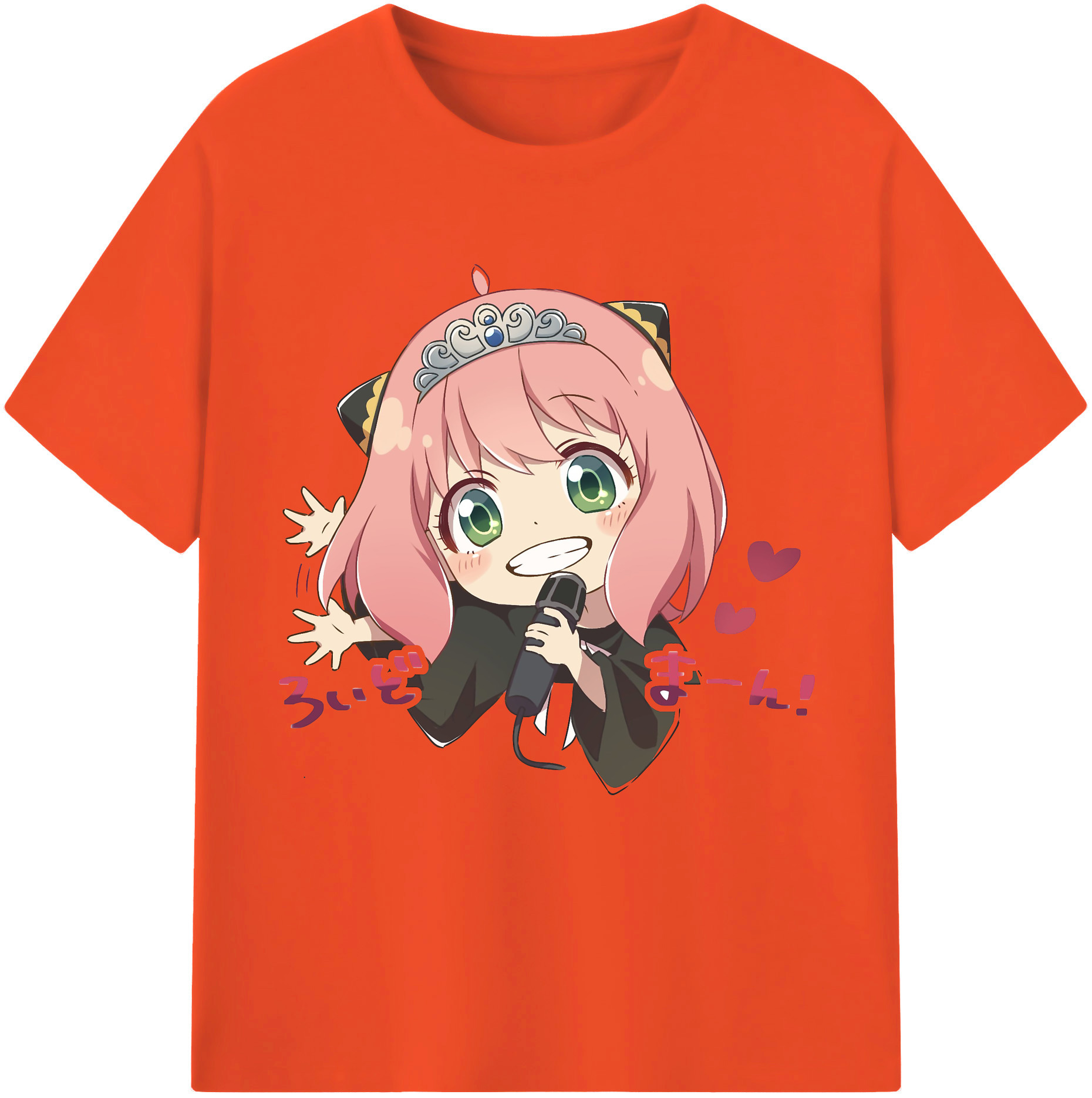 （画像用） SPY×FAMILY间谍家家酒 綿100％半袖Tシャツ（フロントプリント）