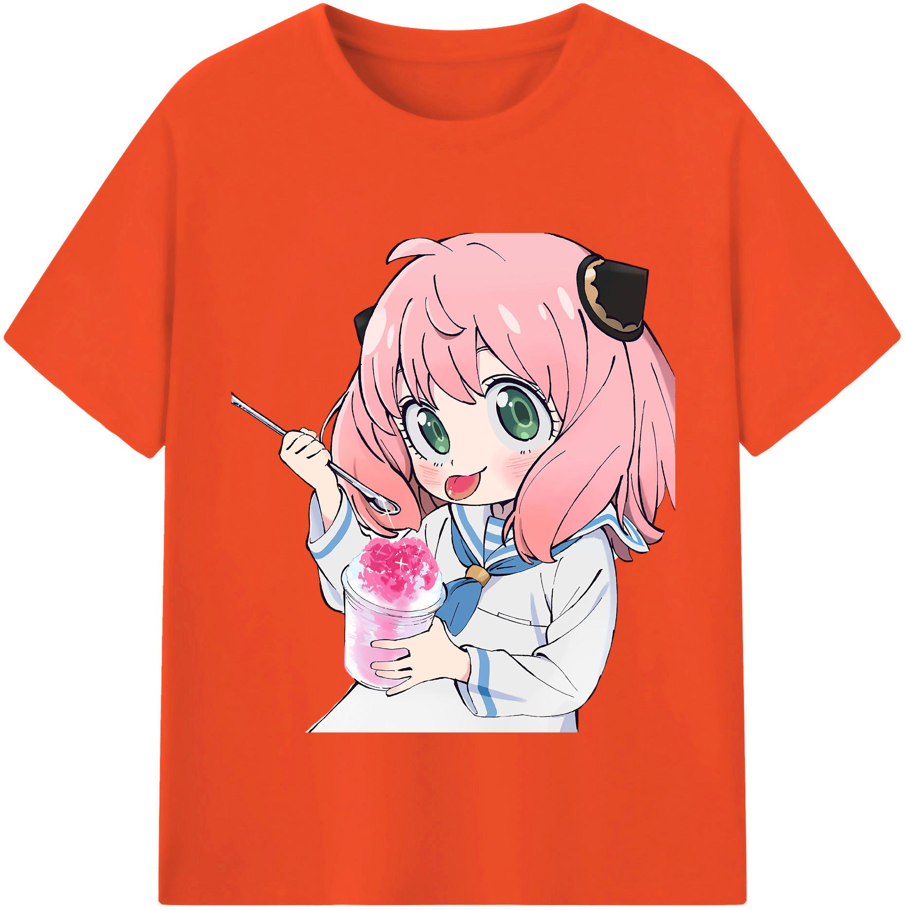 （画像用） SPY×FAMILY间谍家家酒 綿100％半袖Tシャツ（フロントプリント）