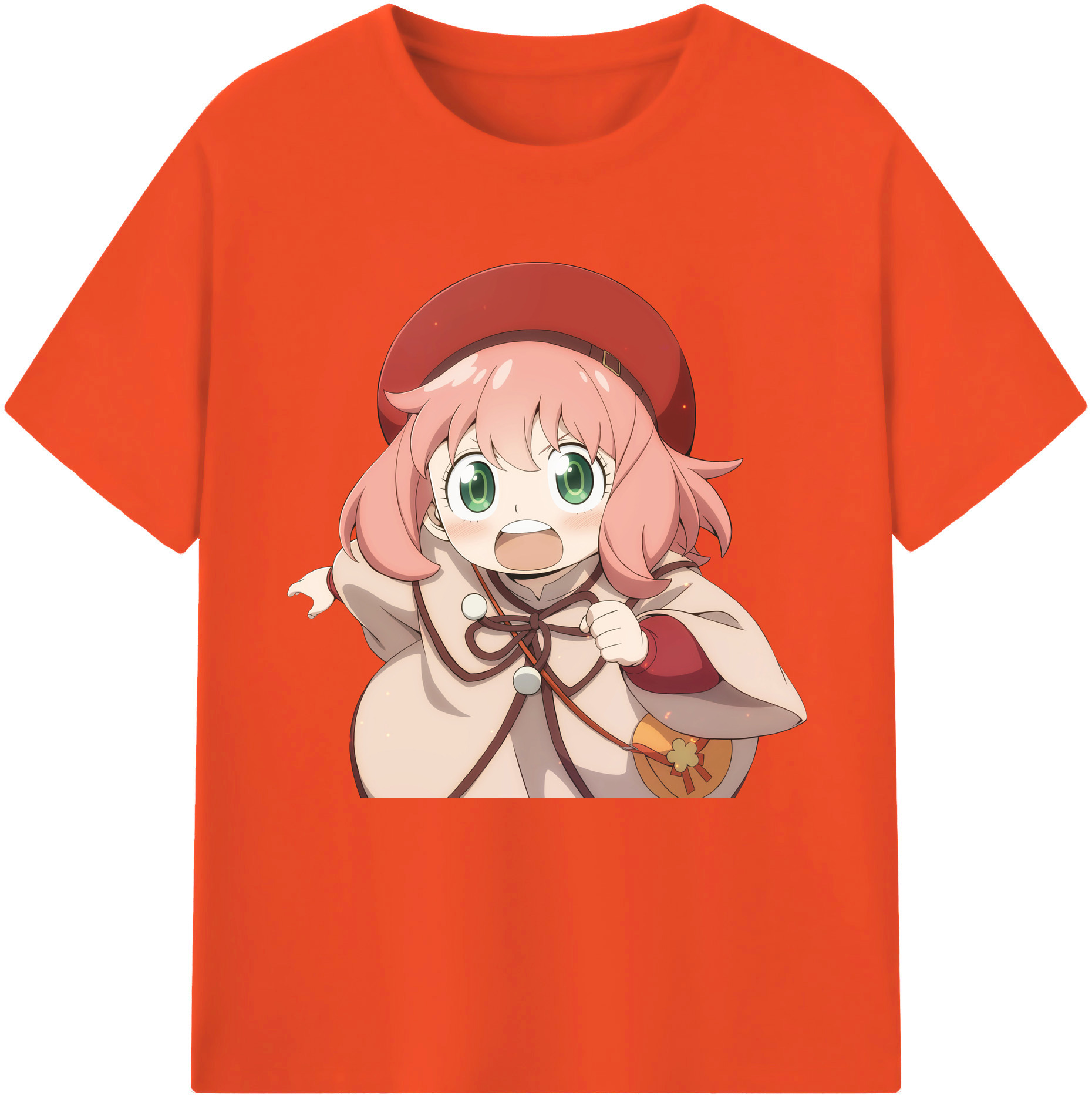 （画像用） SPY×FAMILY间谍家家酒 綿100％半袖Tシャツ（フロントプリント）