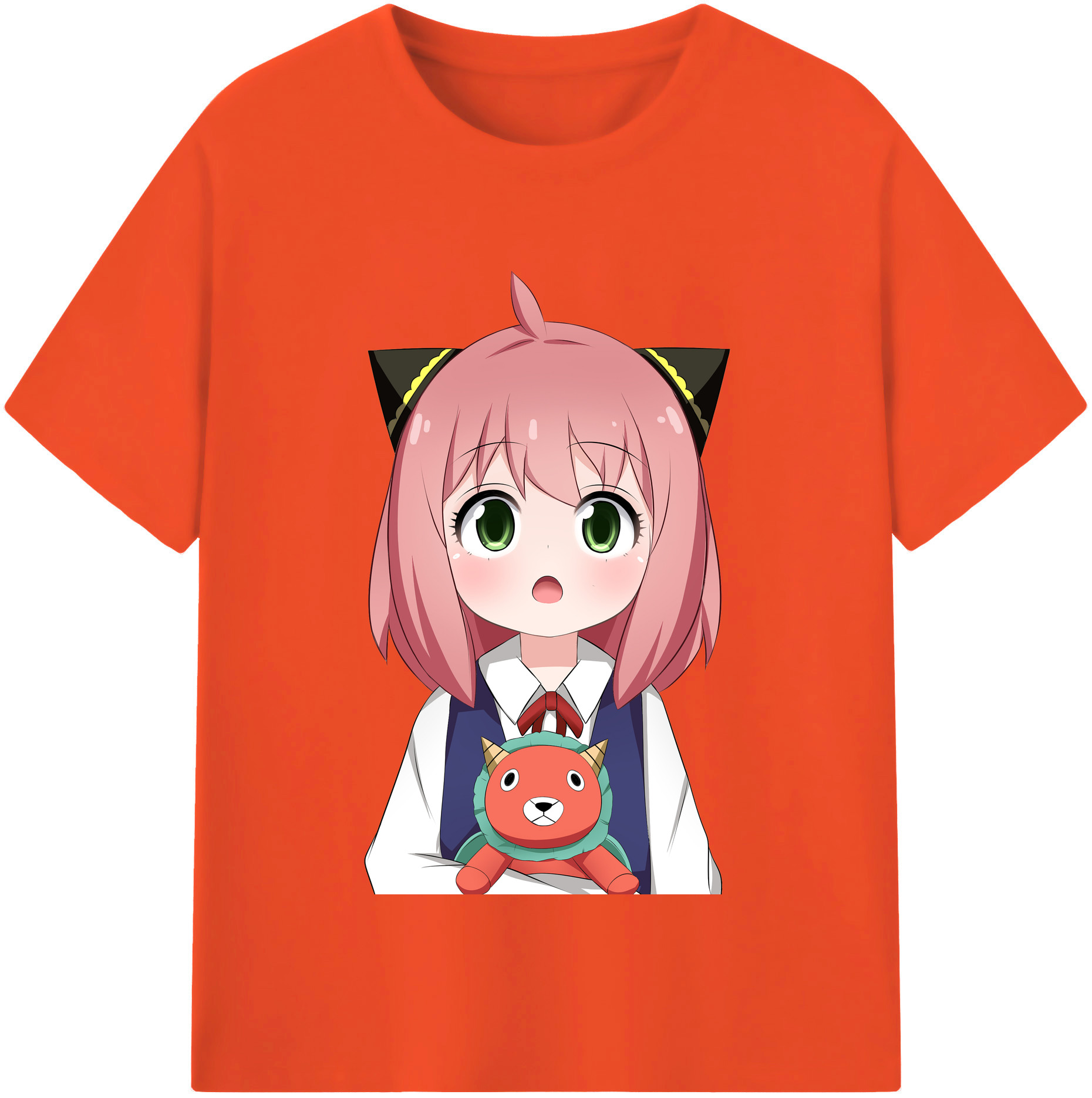 （画像用） SPY×FAMILY间谍家家酒 綿100％半袖Tシャツ（フロントプリント）
