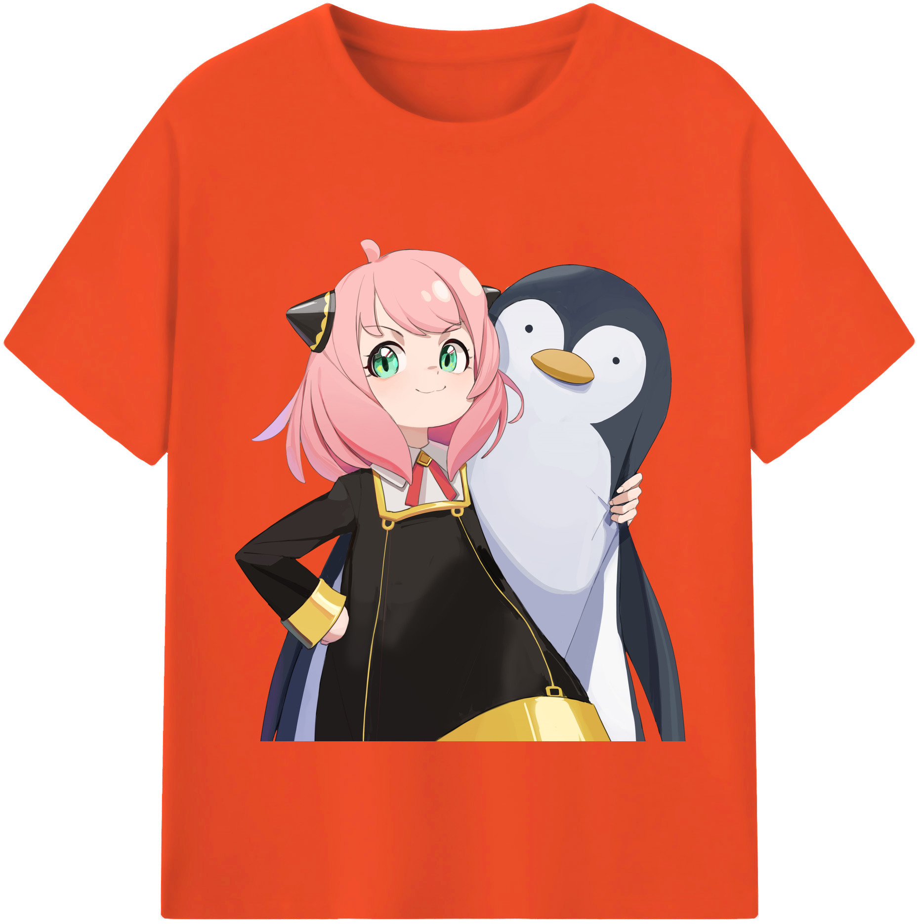 （画像用） SPY×FAMILY间谍家家酒 綿100％半袖Tシャツ（フロントプリント）